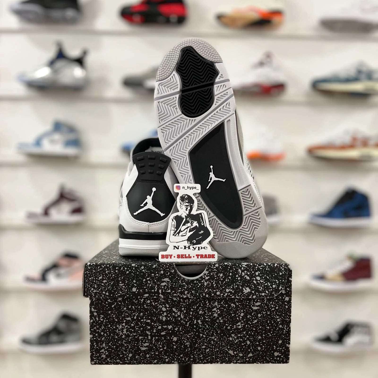 Jordan 4 Retro Military Black - Image 6