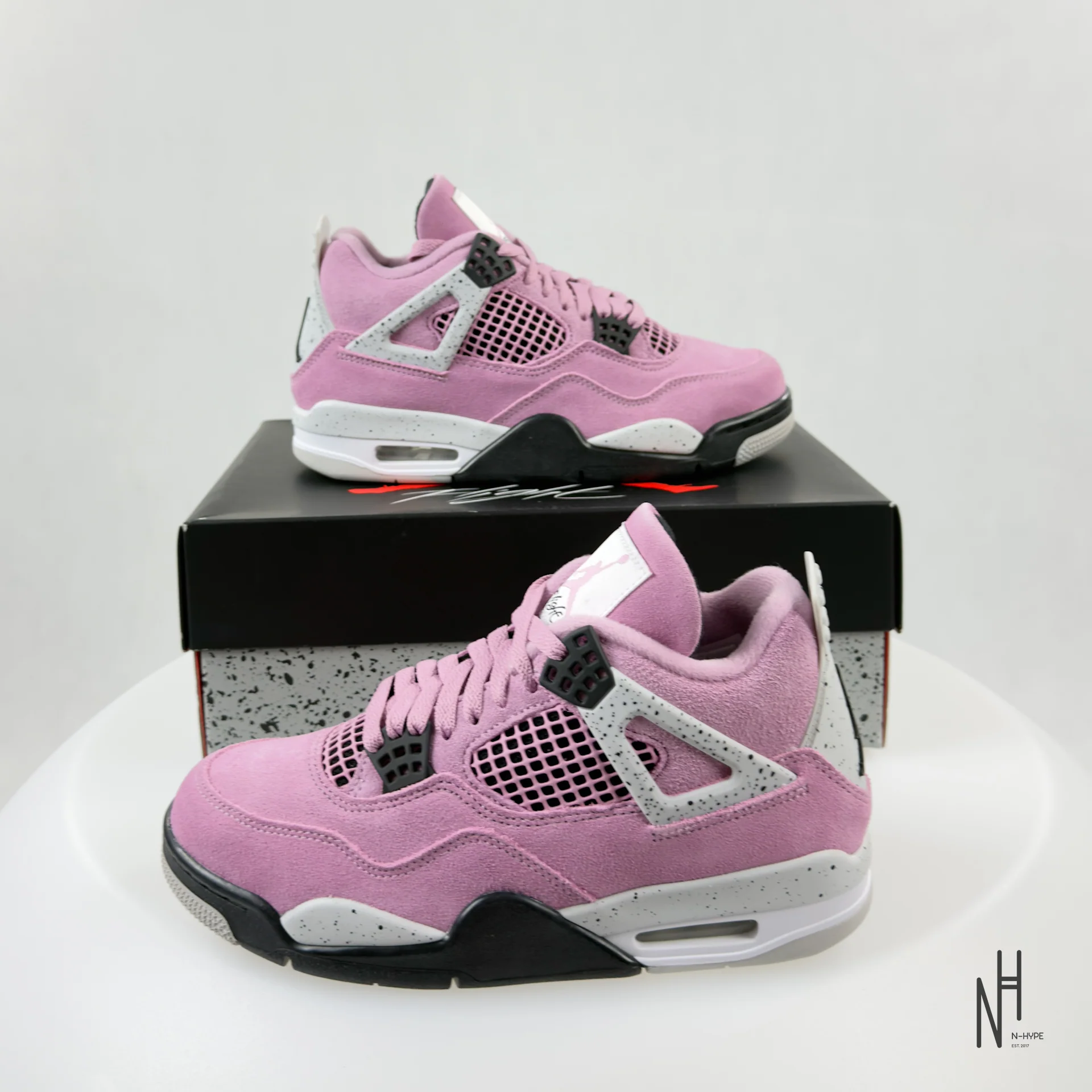 Jordan 4 Retro Orchid (Women's) - Image 4