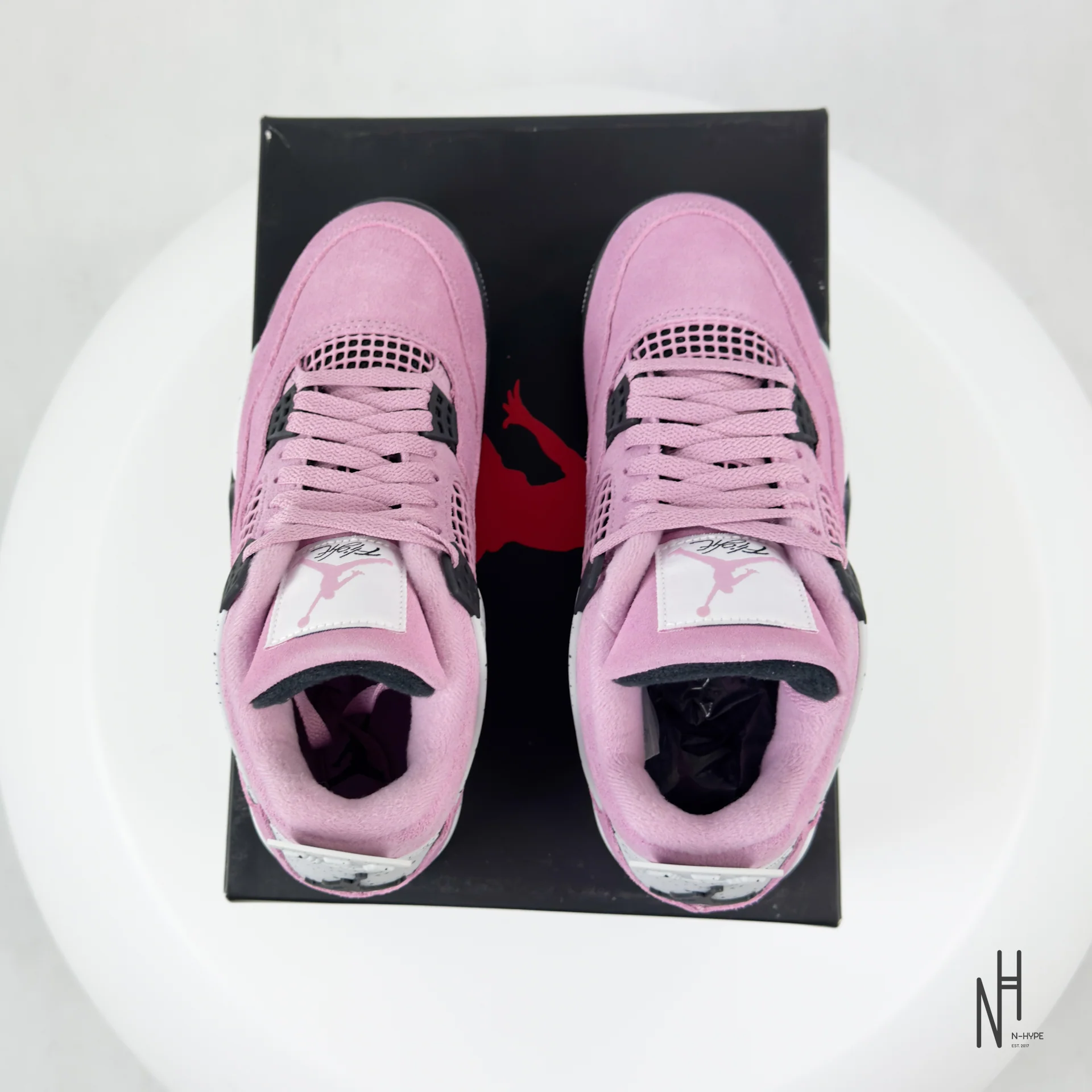 Jordan 4 Retro Orchid (Women's) - Image 5