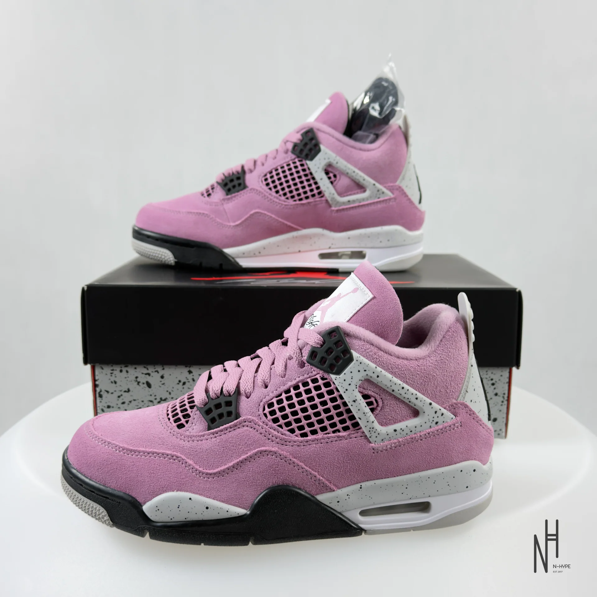 Jordan 4 Retro Orchid (Women's) - Image 6