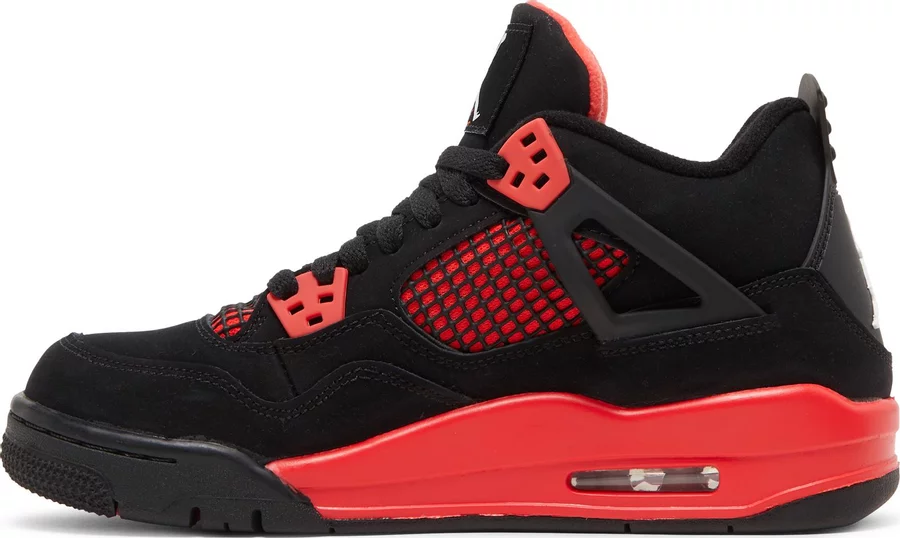 Jordan 4 Retro Red Thunder (GS) - Image 2