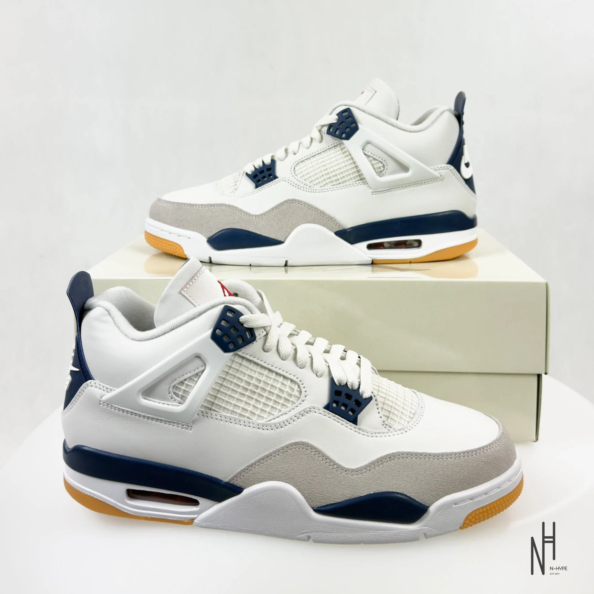 Jordan 4 Retro SB Navy - Image 4