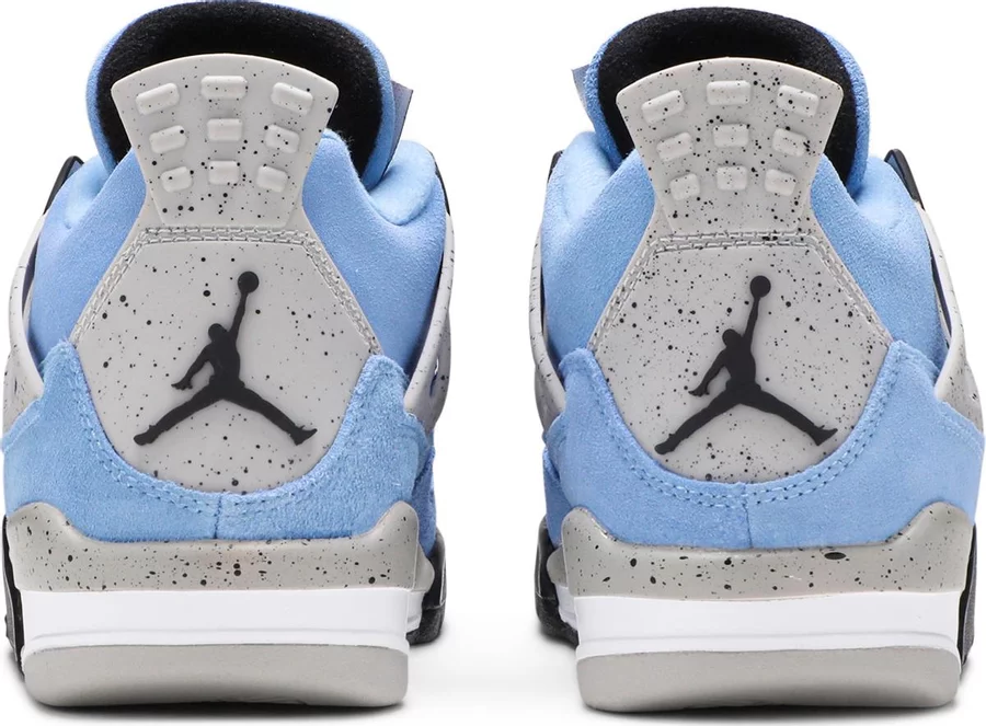 Jordan 4 Retro University Blue (GS) - Image 3