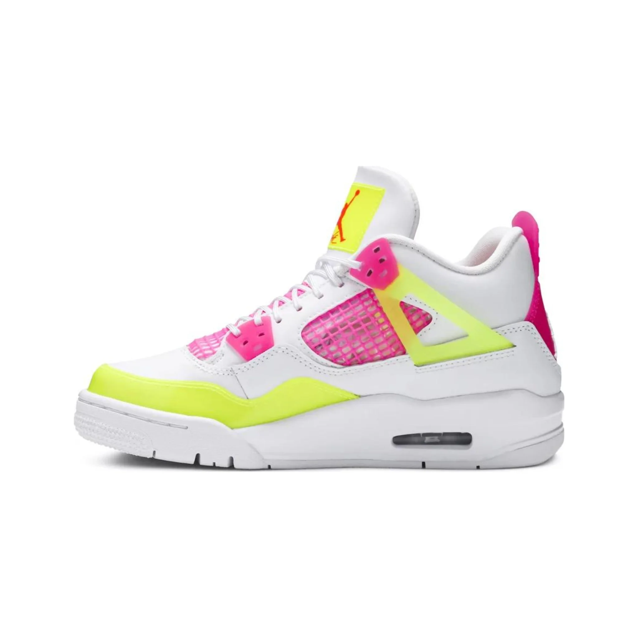 Jordan 4 Retro White Lemon Pink (GS) - Image 2
