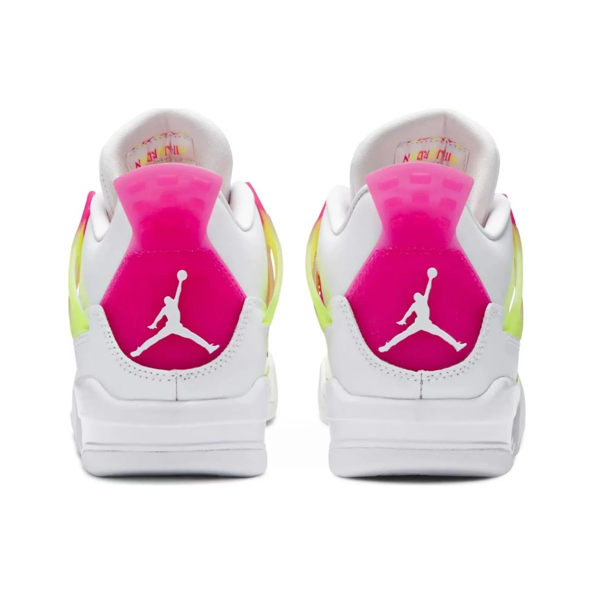 Jordan 4 Retro White Lemon Pink (GS) - Image 3