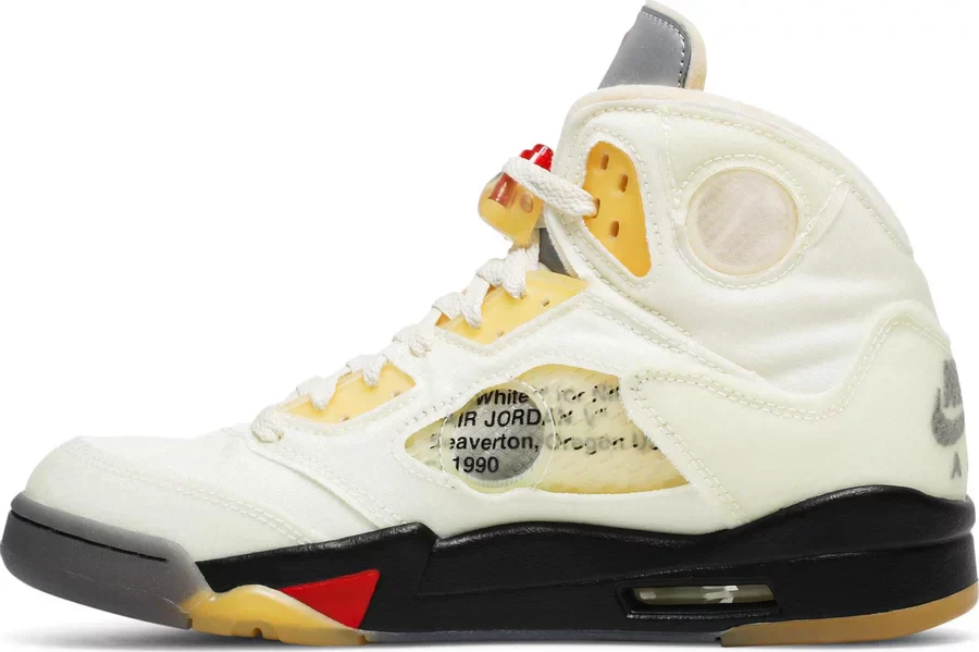Jordan 5 Retro Off-White Sail - Image 2
