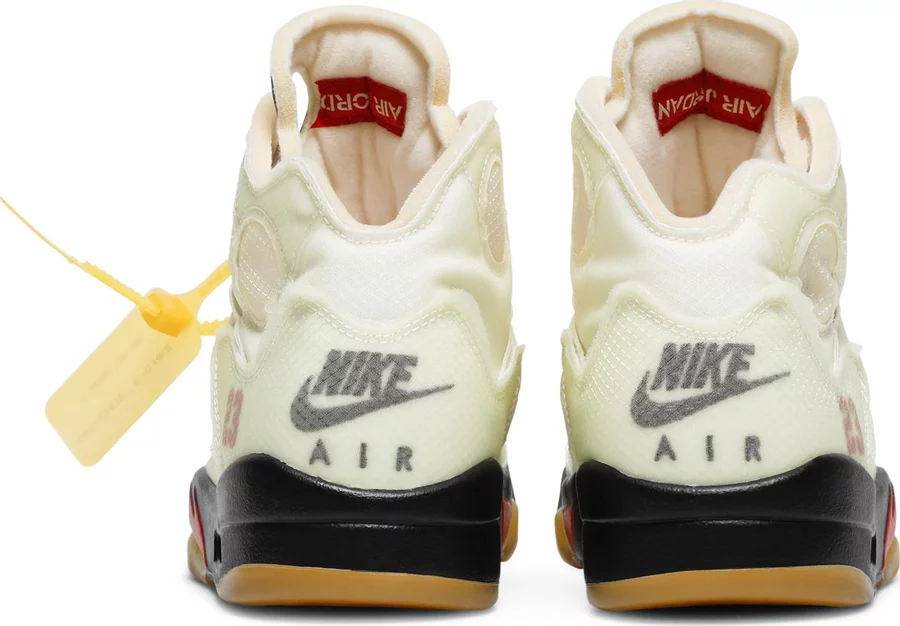 Jordan 5 Retro Off-White Sail - Image 3