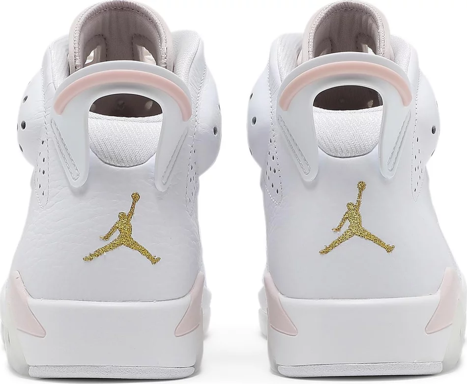 Jordan 6 Retro Gold Hoops (W) - Image 3