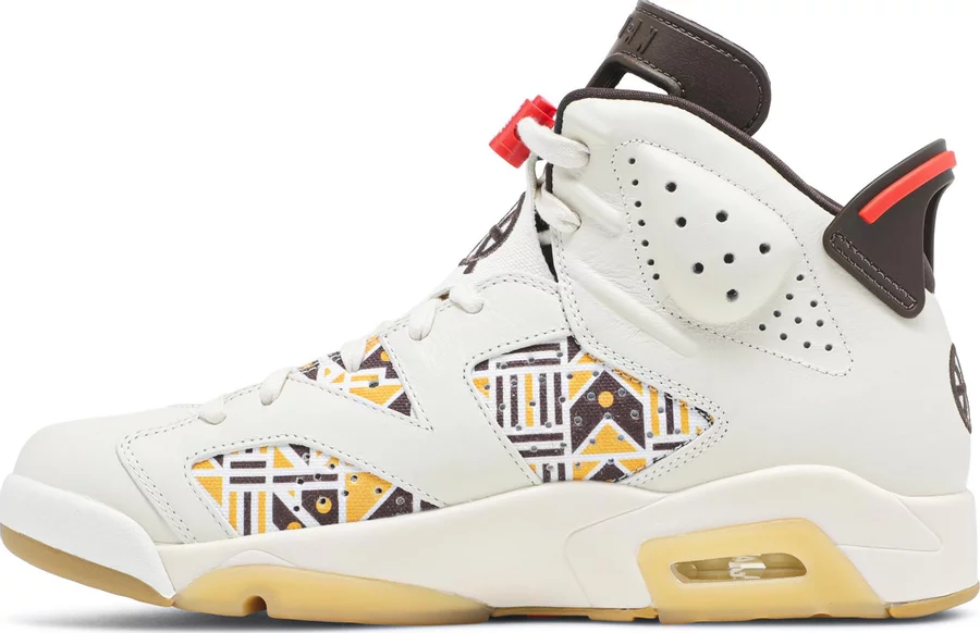 Jordan 6 Retro Quai 54 Sail Brown (2020) - Image 2