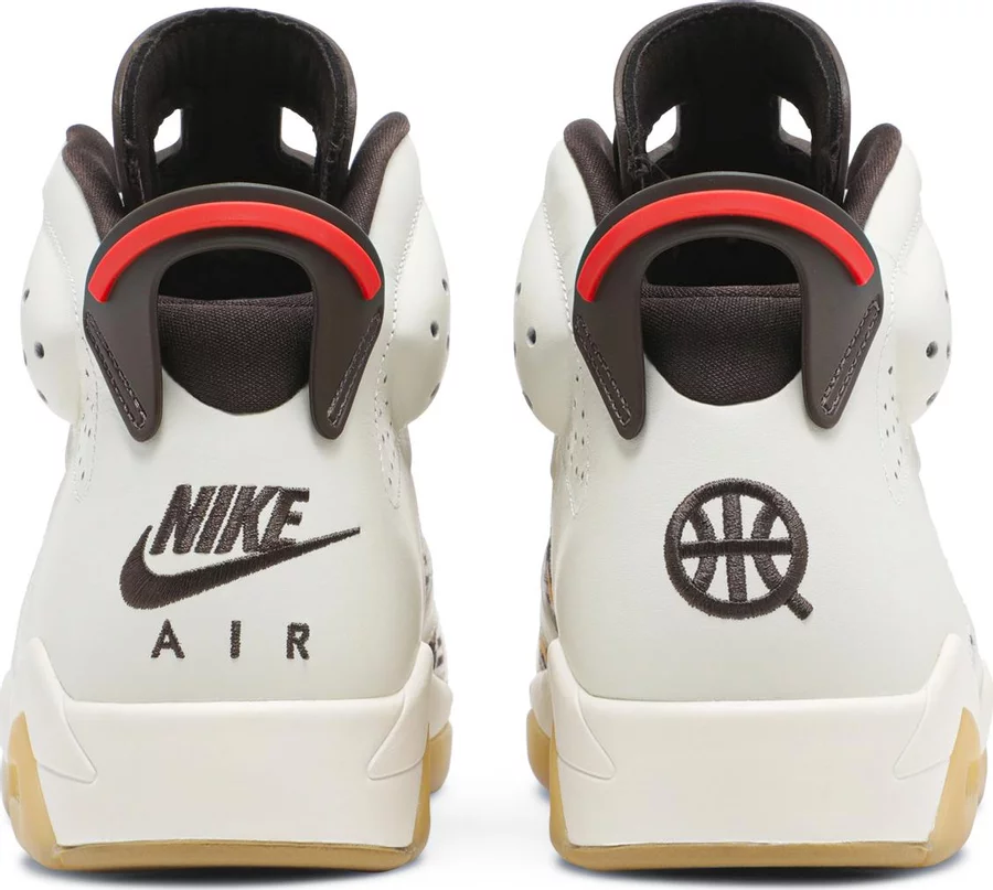 Jordan 6 Retro Quai 54 Sail Brown (2020) - Image 3