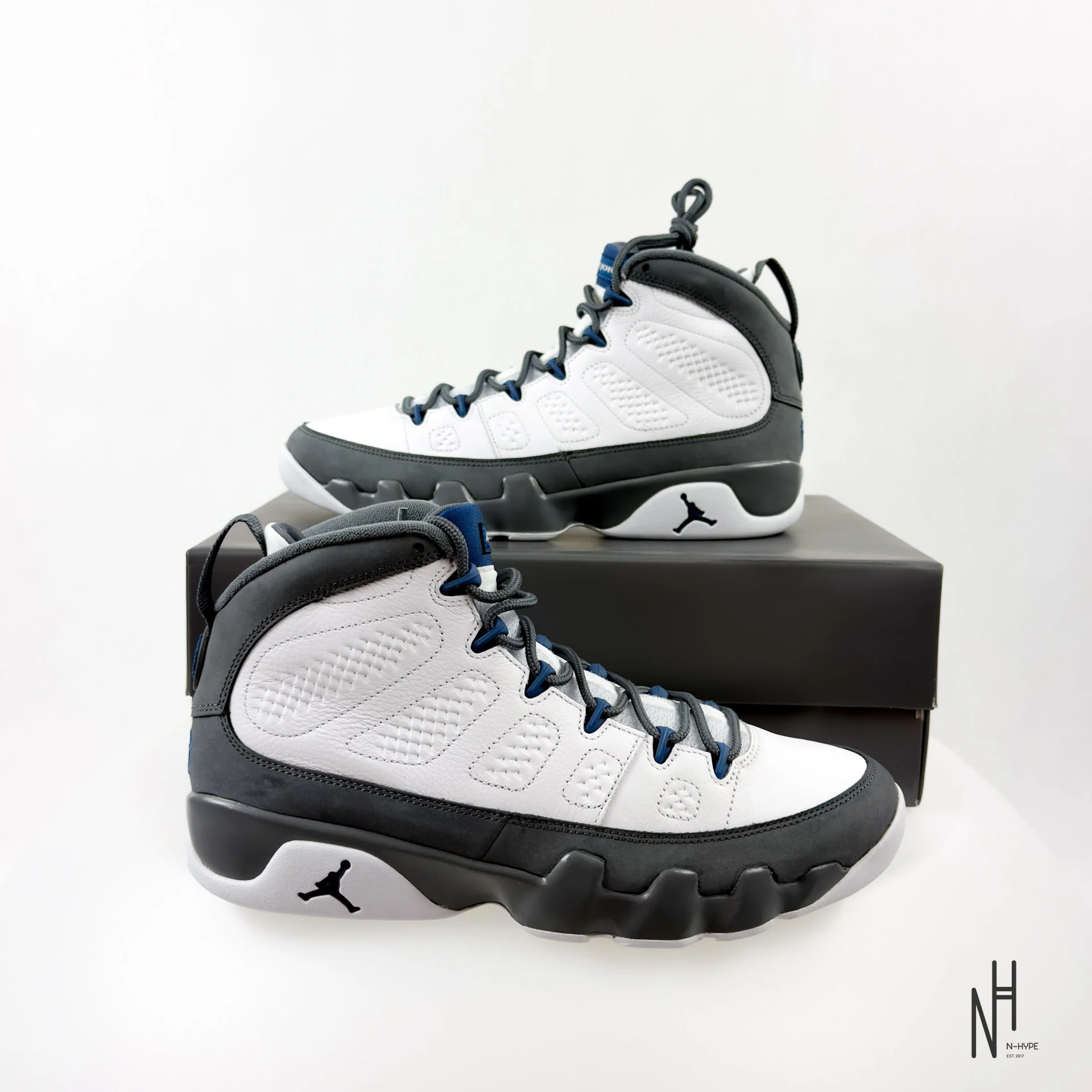 Jordan 9 Retro Flint Grey French Blue (2026) - Image 2