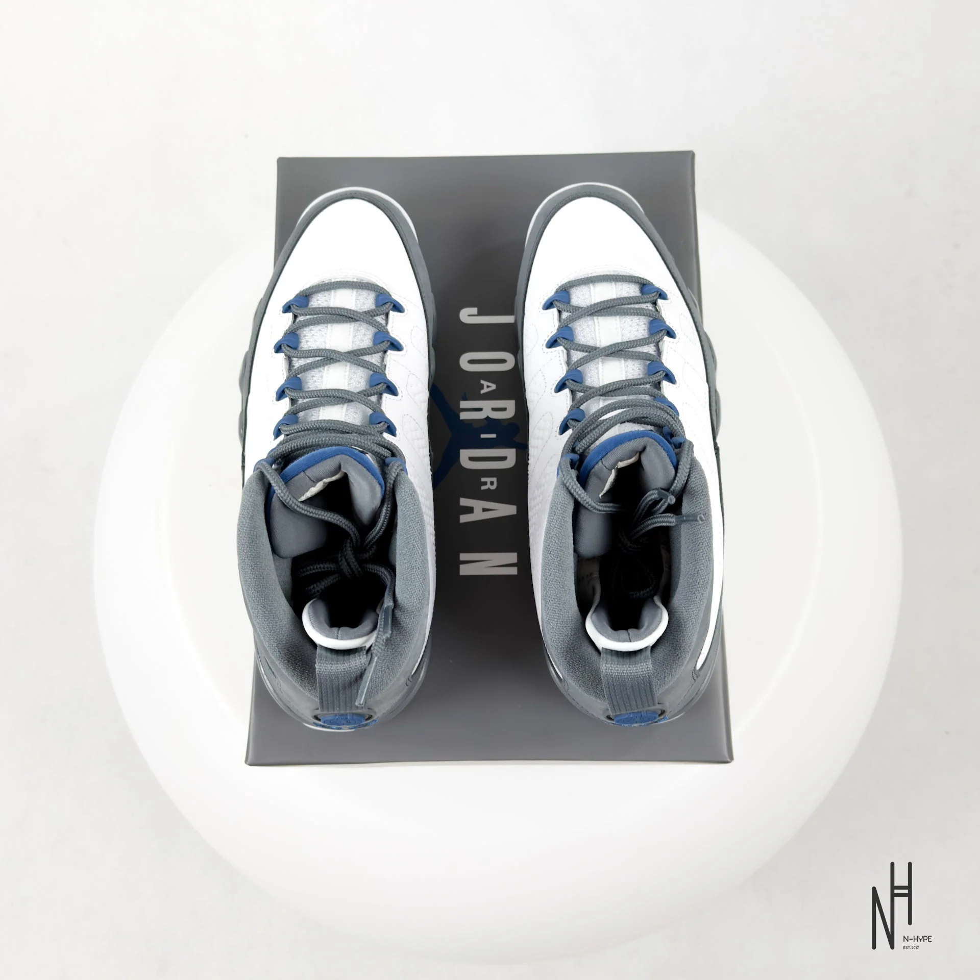 Jordan 9 Retro Flint Grey French Blue (2026) - Image 4