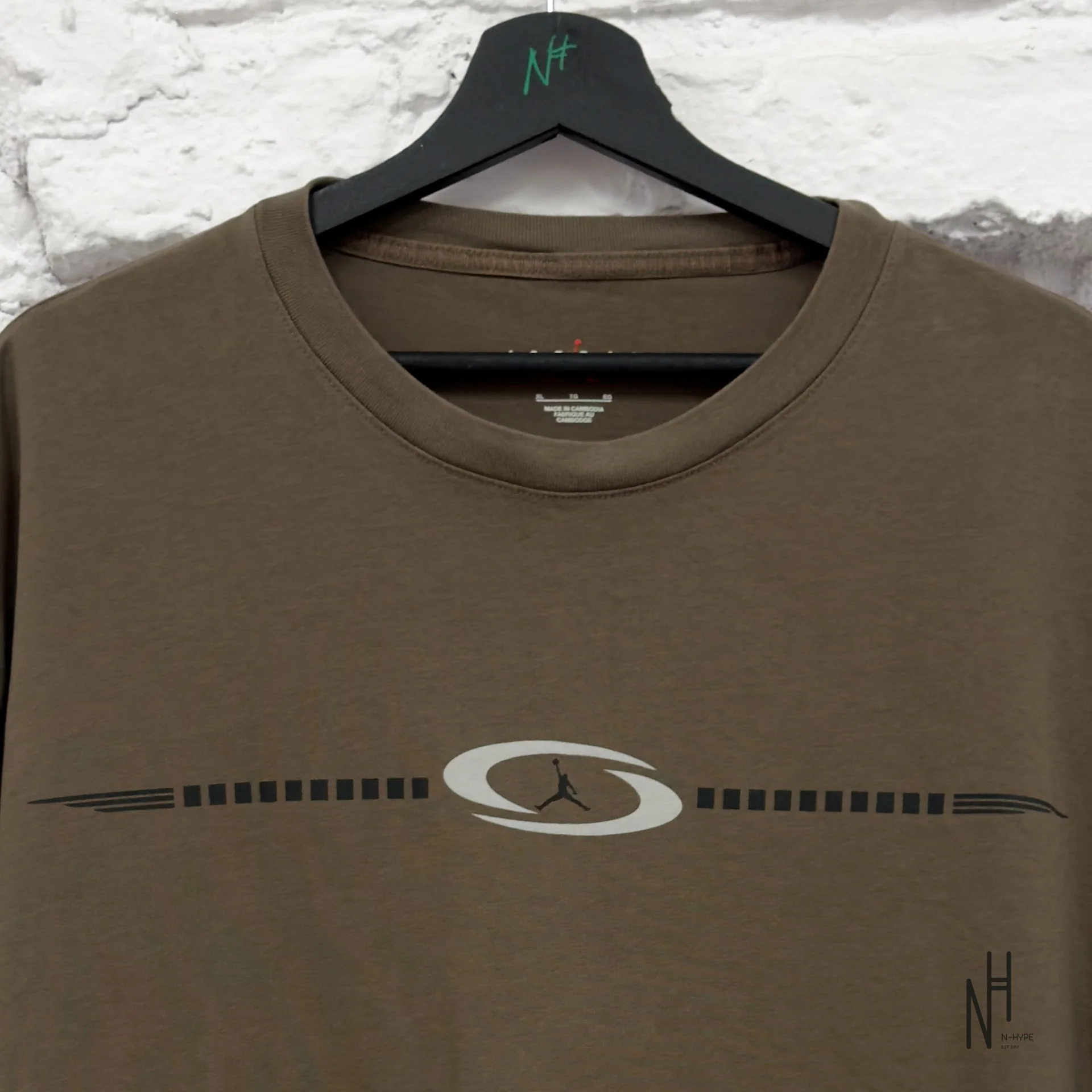 Jordan x Travis Scott T-shirt / Brown - Image 2