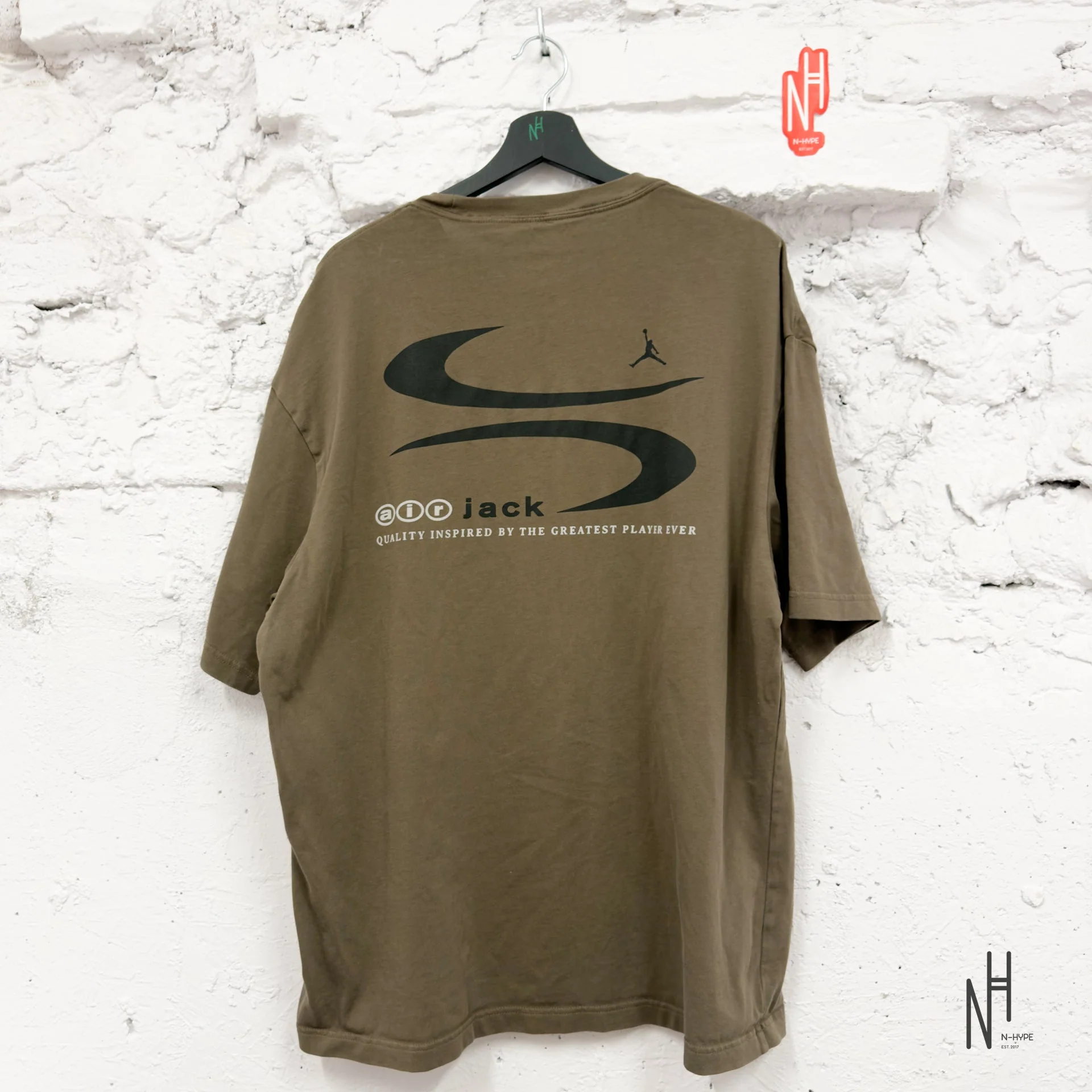 Jordan x Travis Scott T-shirt / Brown - Image 3