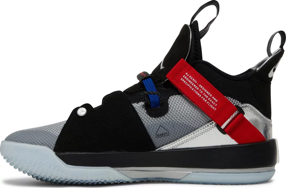 Jordan XXXIII Metallic Silver Black All Star - Image 3