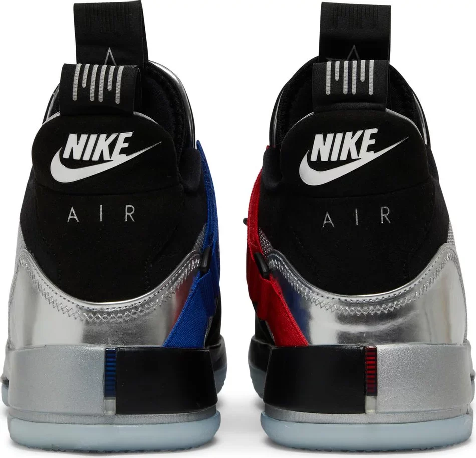Jordan XXXIII Metallic Silver Black All Star - Image 4