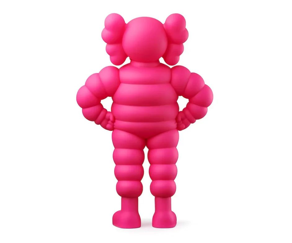 KAWS Chum Vinyl Figure Pink (2022) - Image 2