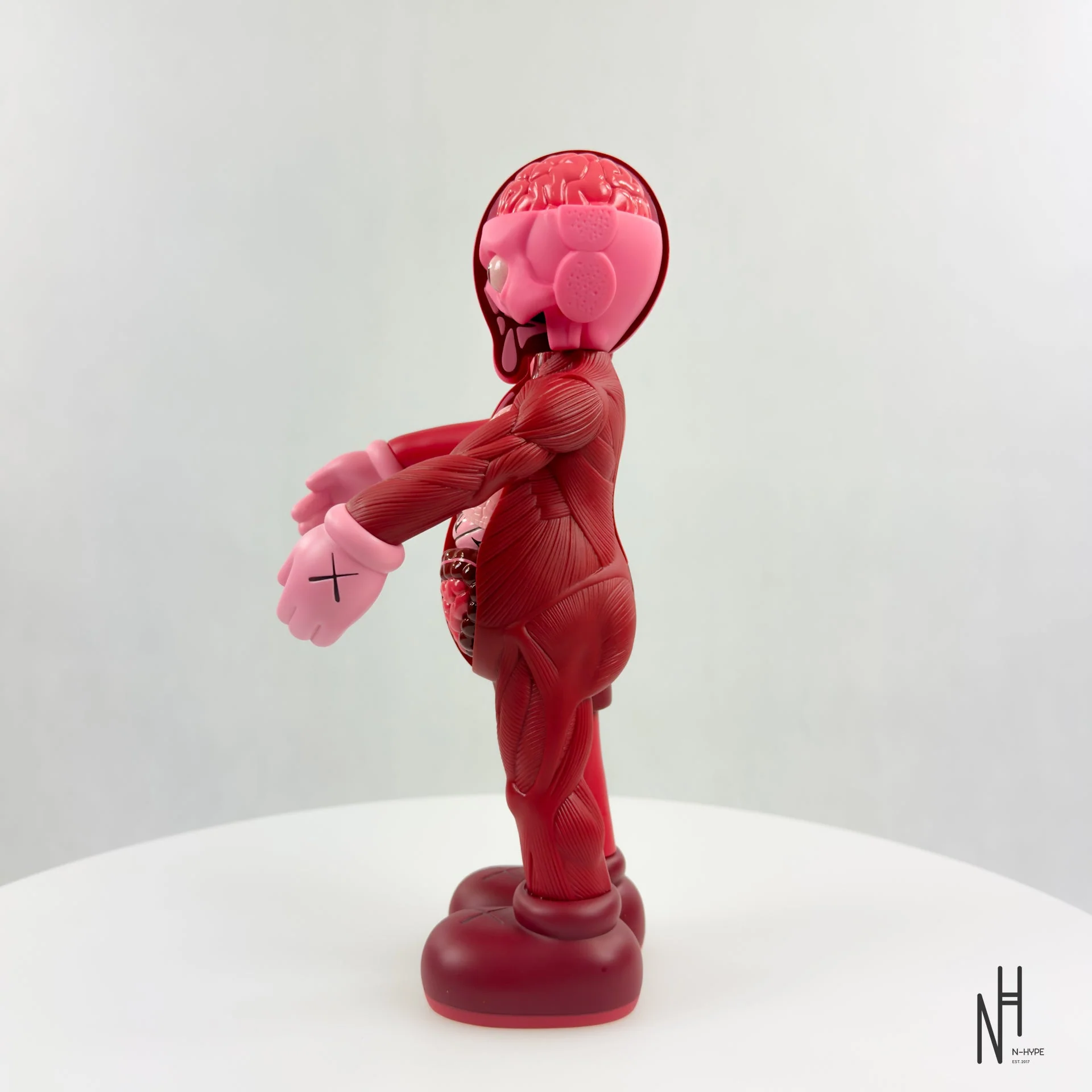 KAWS Companion Flayed Open Edition Vinyl Figure Blush - Image 3