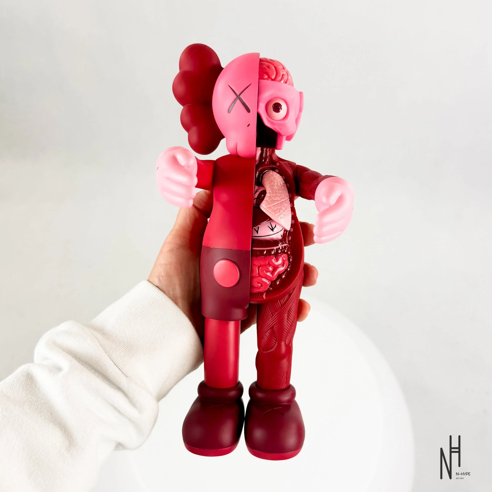 KAWS Companion Flayed Open Edition Vinyl Figure Blush - Image 7