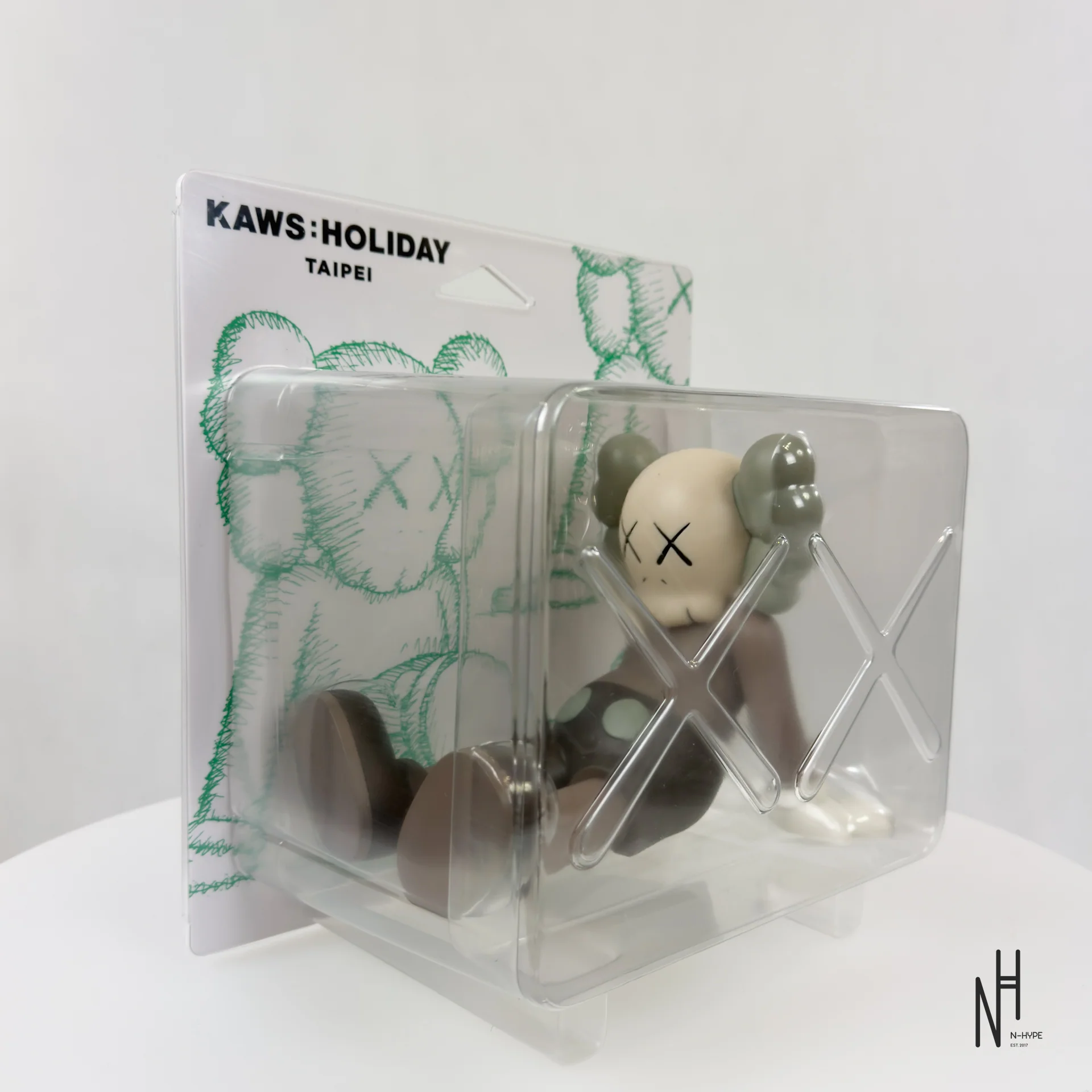 KAWS Holiday Taipei Vinyl Figure Brown - Image 10