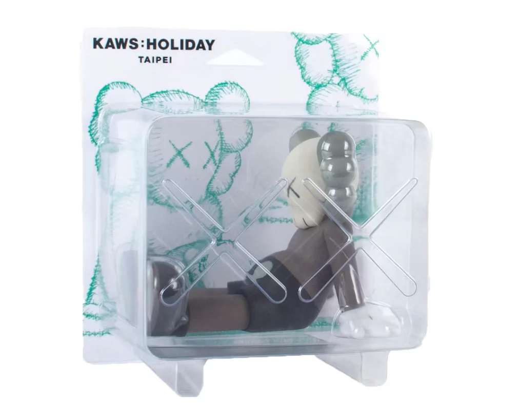 KAWS Holiday Taipei Vinyl Figure Brown - Image 2