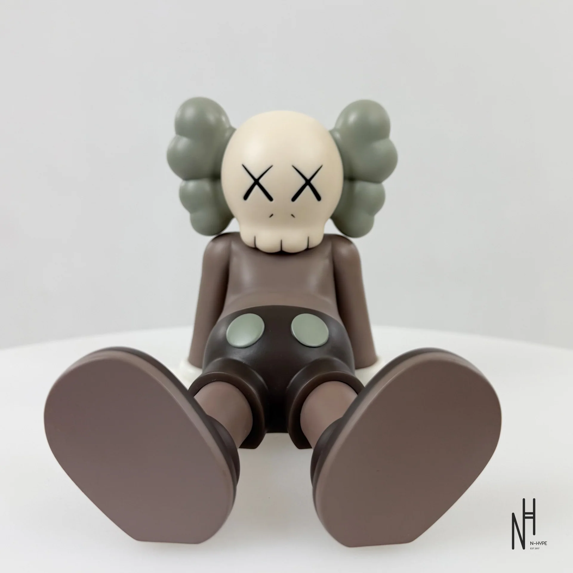KAWS Holiday Taipei Vinyl Figure Brown - Image 3