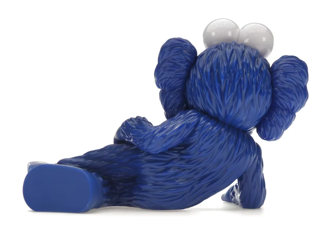 KAWS TIME OFF Vinyl Figure Blue - Image 2