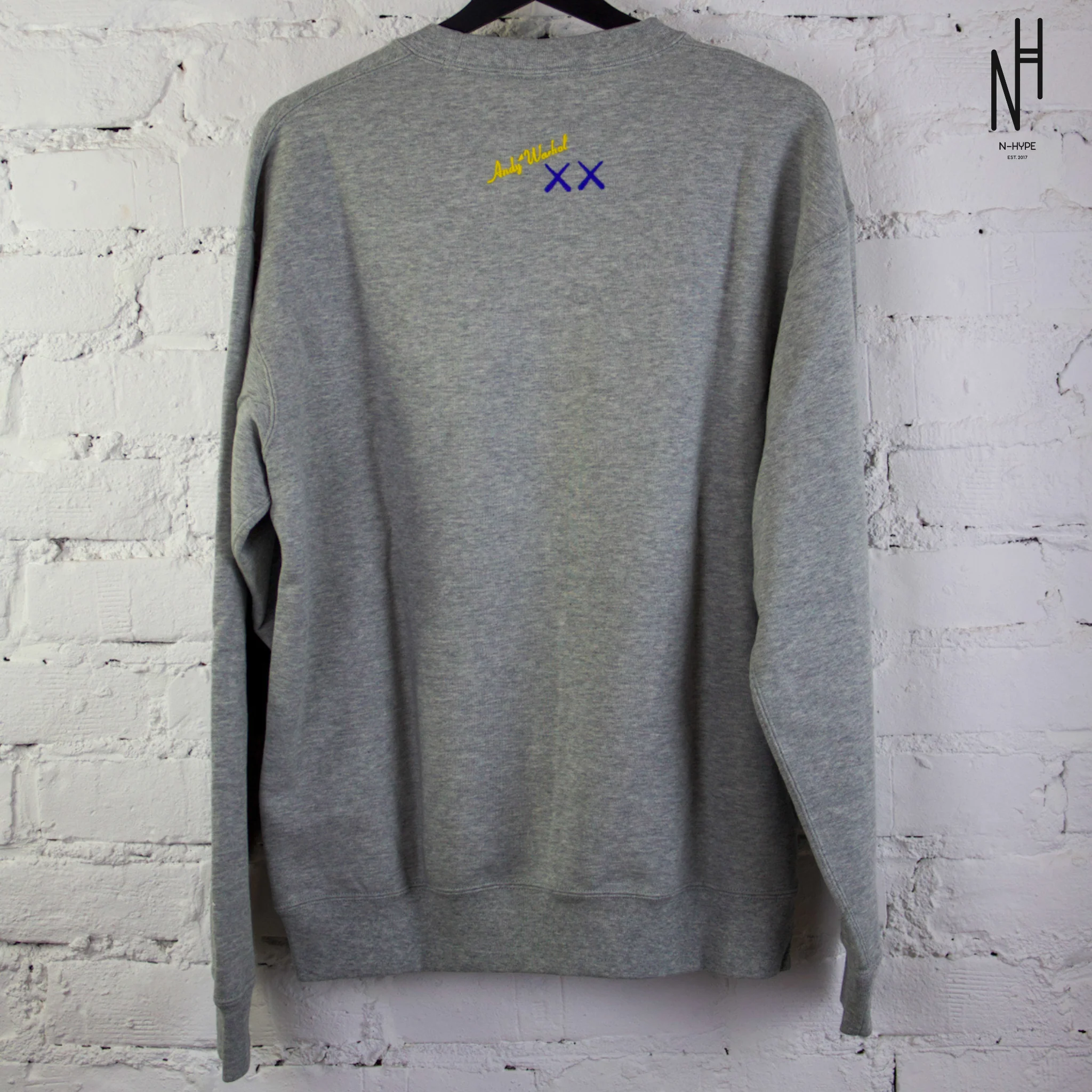 KAWS Uniqlo x Andy Warhol Banana Graphic Sweatshirt - Image 4