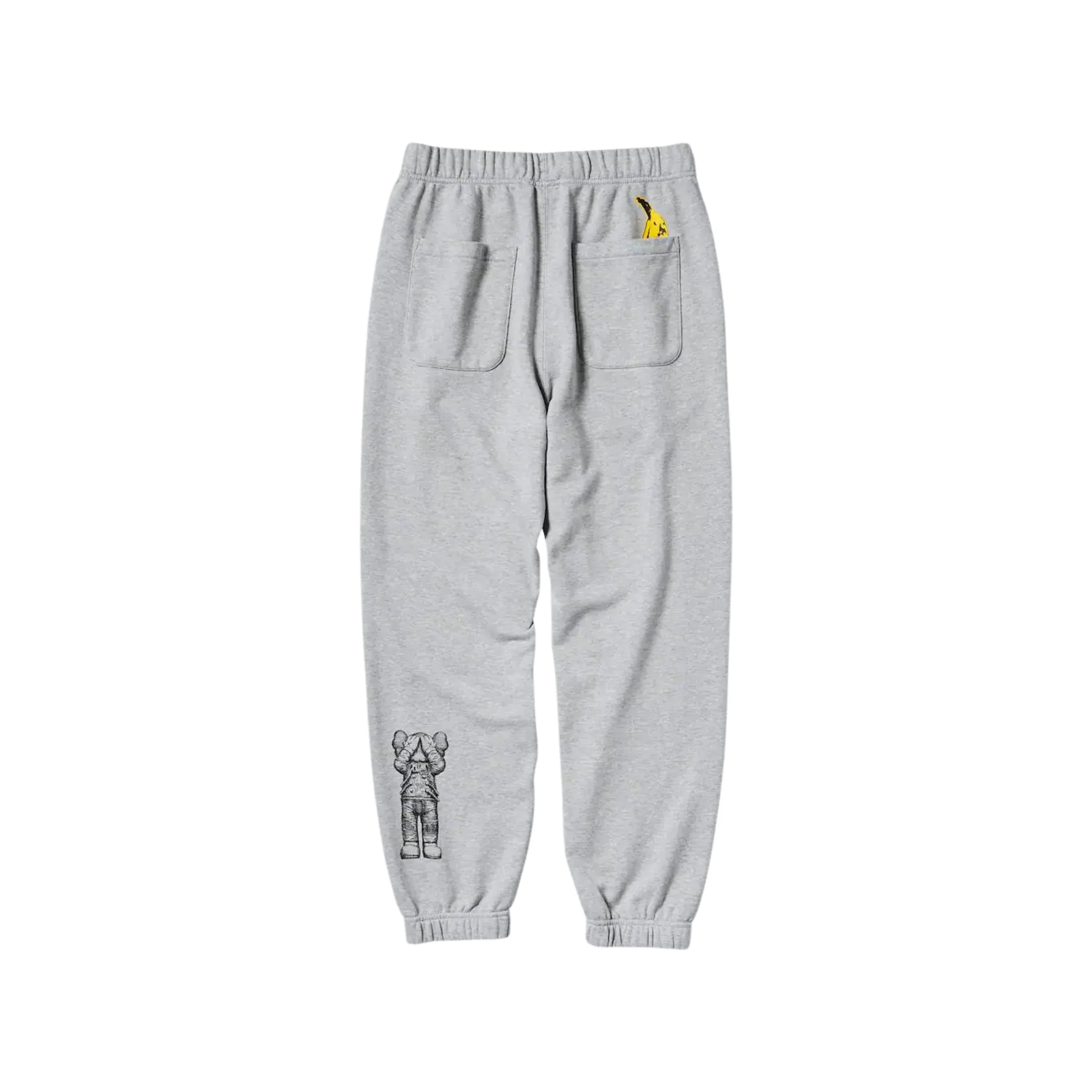 KAWS Uniqlo x Andy Warhol Joggers Grey - Image 2