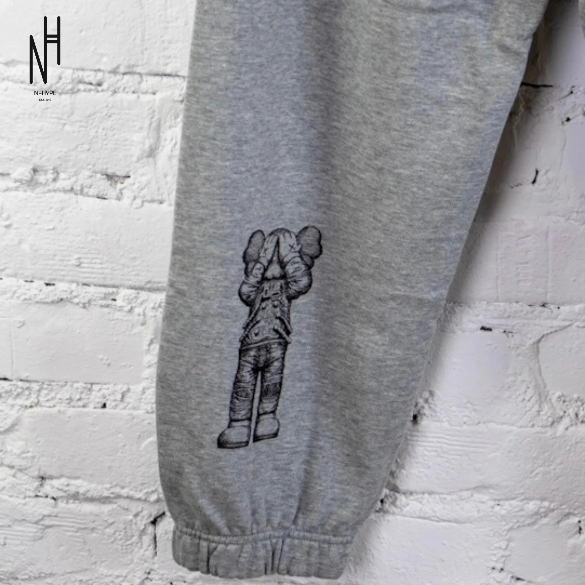 KAWS Uniqlo x Andy Warhol Joggers Grey - Image 5