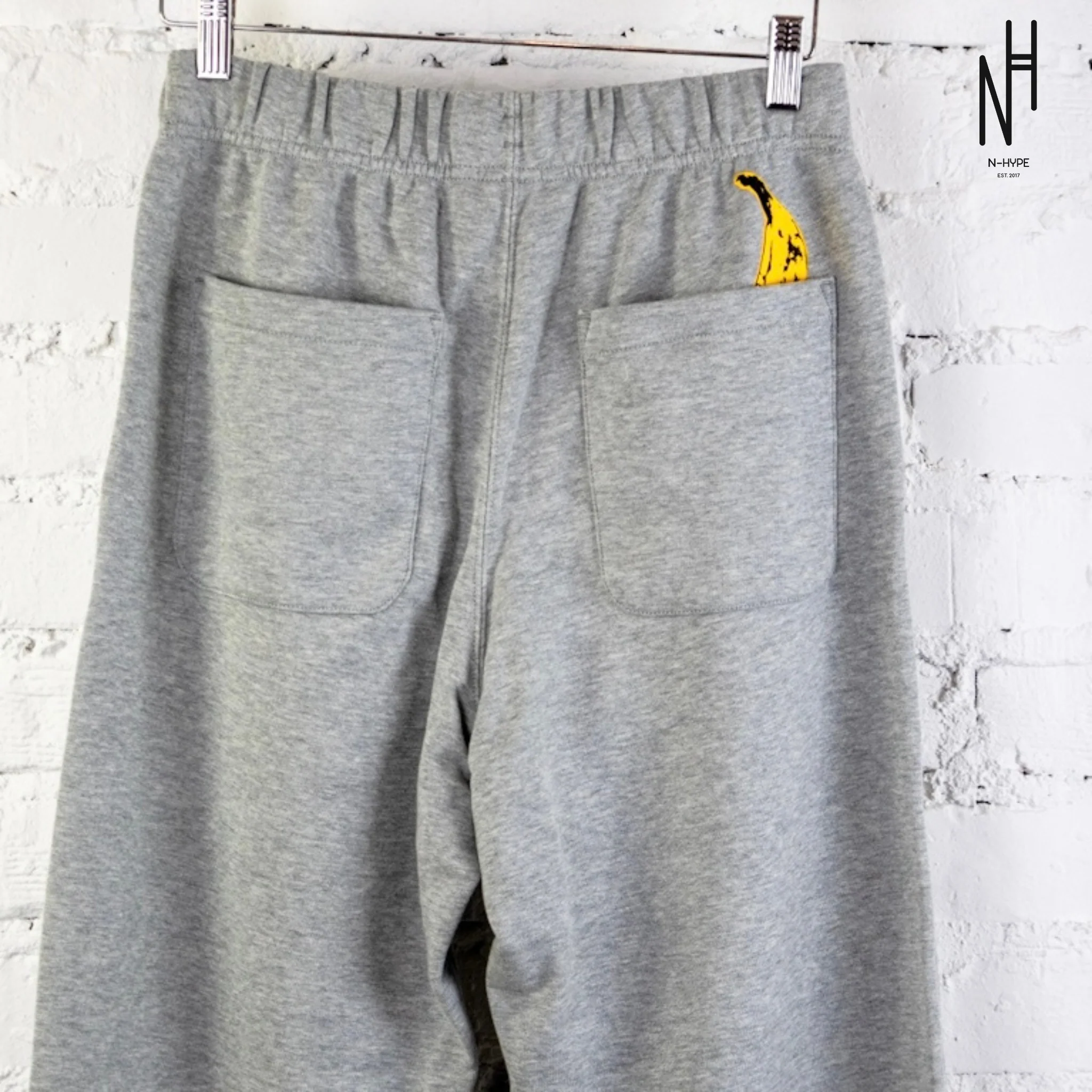 KAWS Uniqlo x Andy Warhol Joggers Grey - Image 6