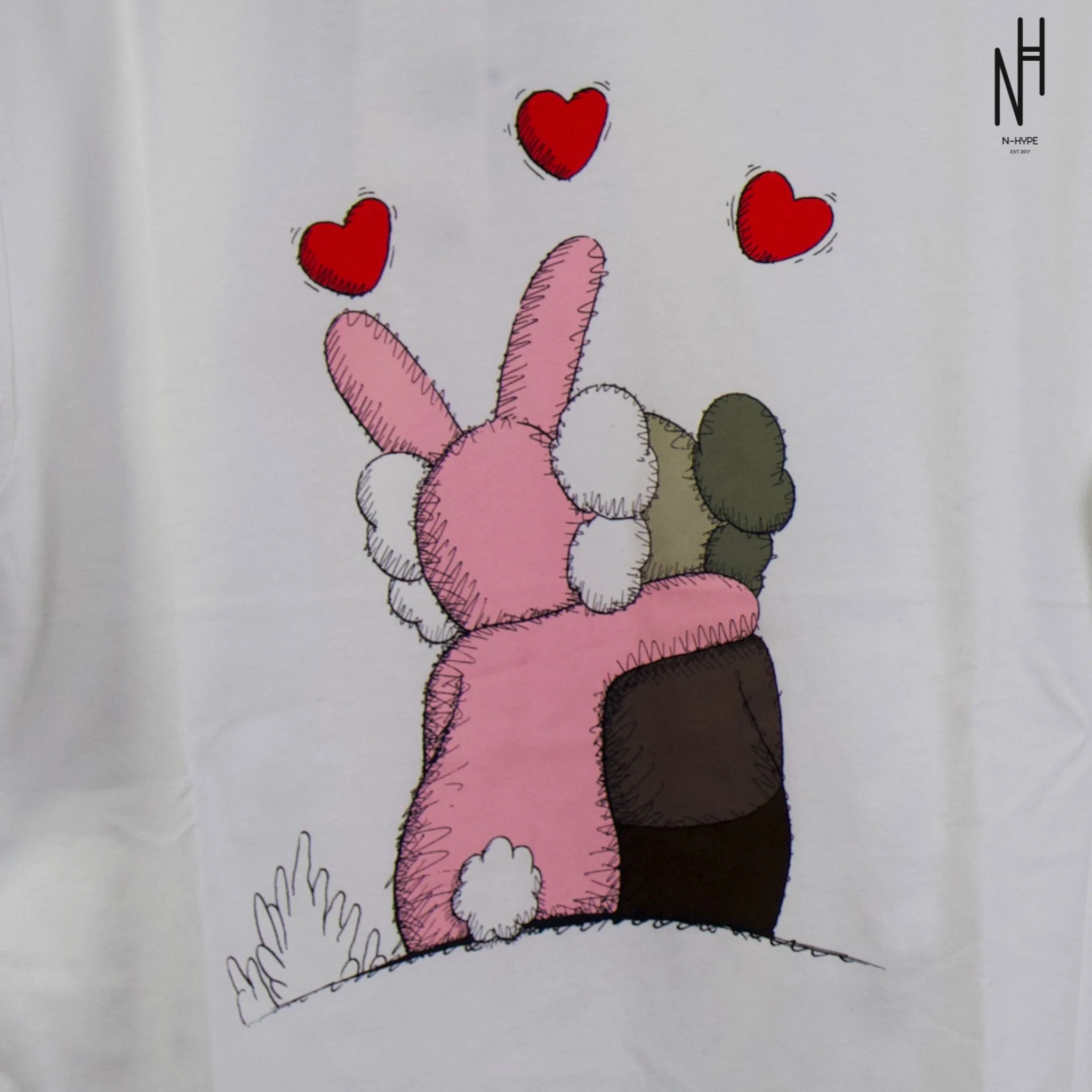 KAWS Uniqlo x Andy Warhol Love Graphic T-shirt - Image 5