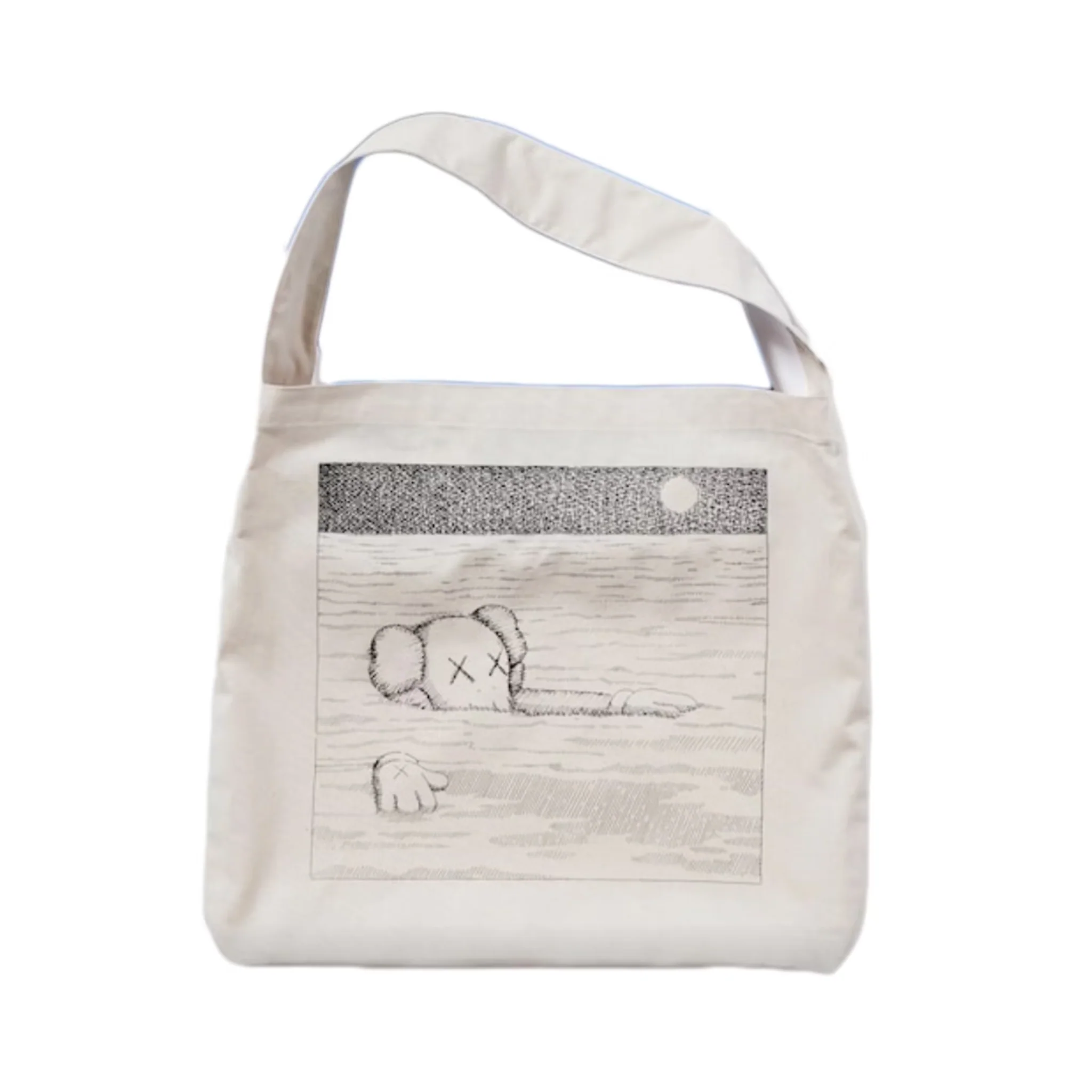 KAWS x Uniqlo Artbook Cover Tote Bag