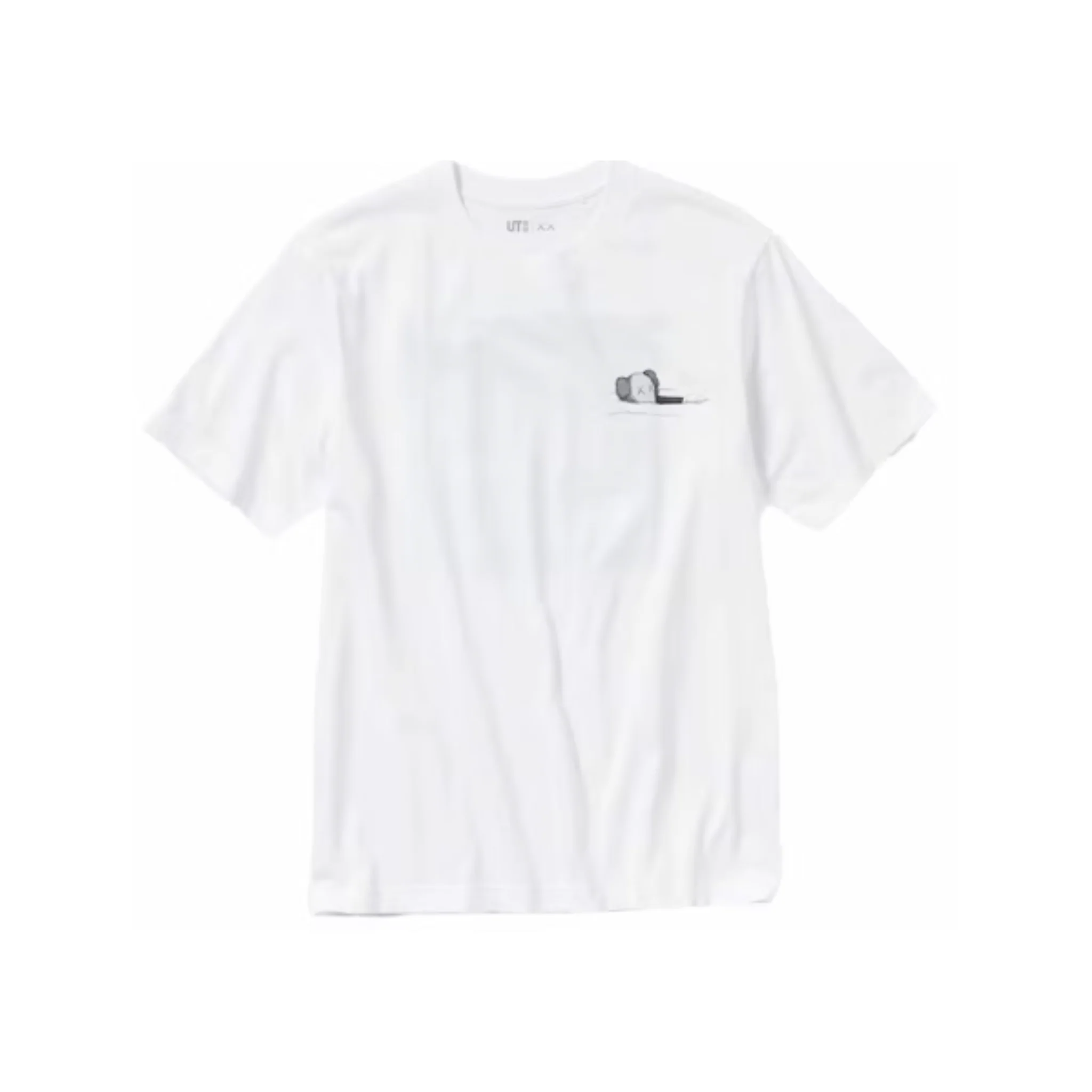 KAWS x Uniqlo UT Short Sleeve Artbook Cover T-Shirt White - Image 2
