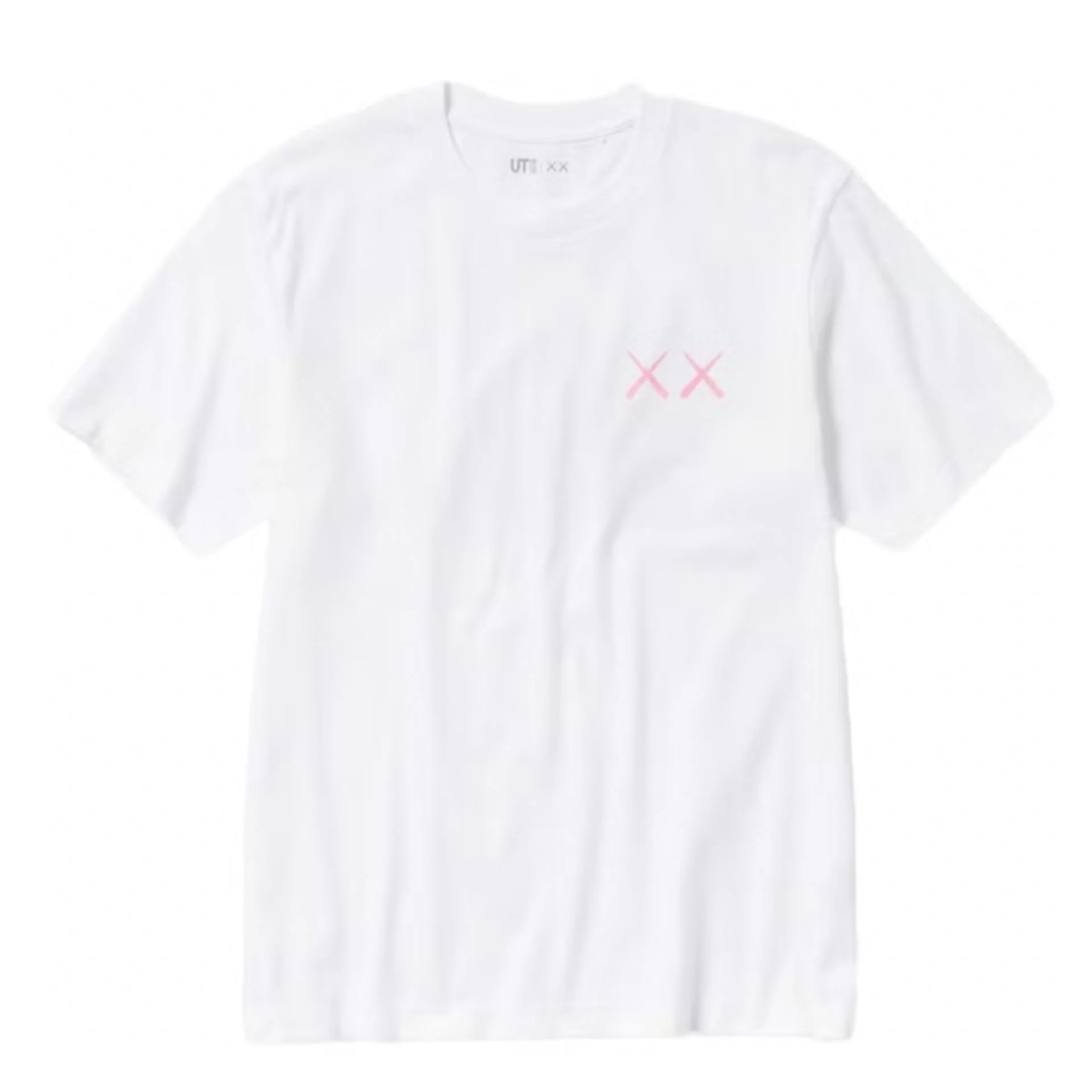 Kaws x Uniqlo UT Short Sleeve Graphic T-shirt White / Pink