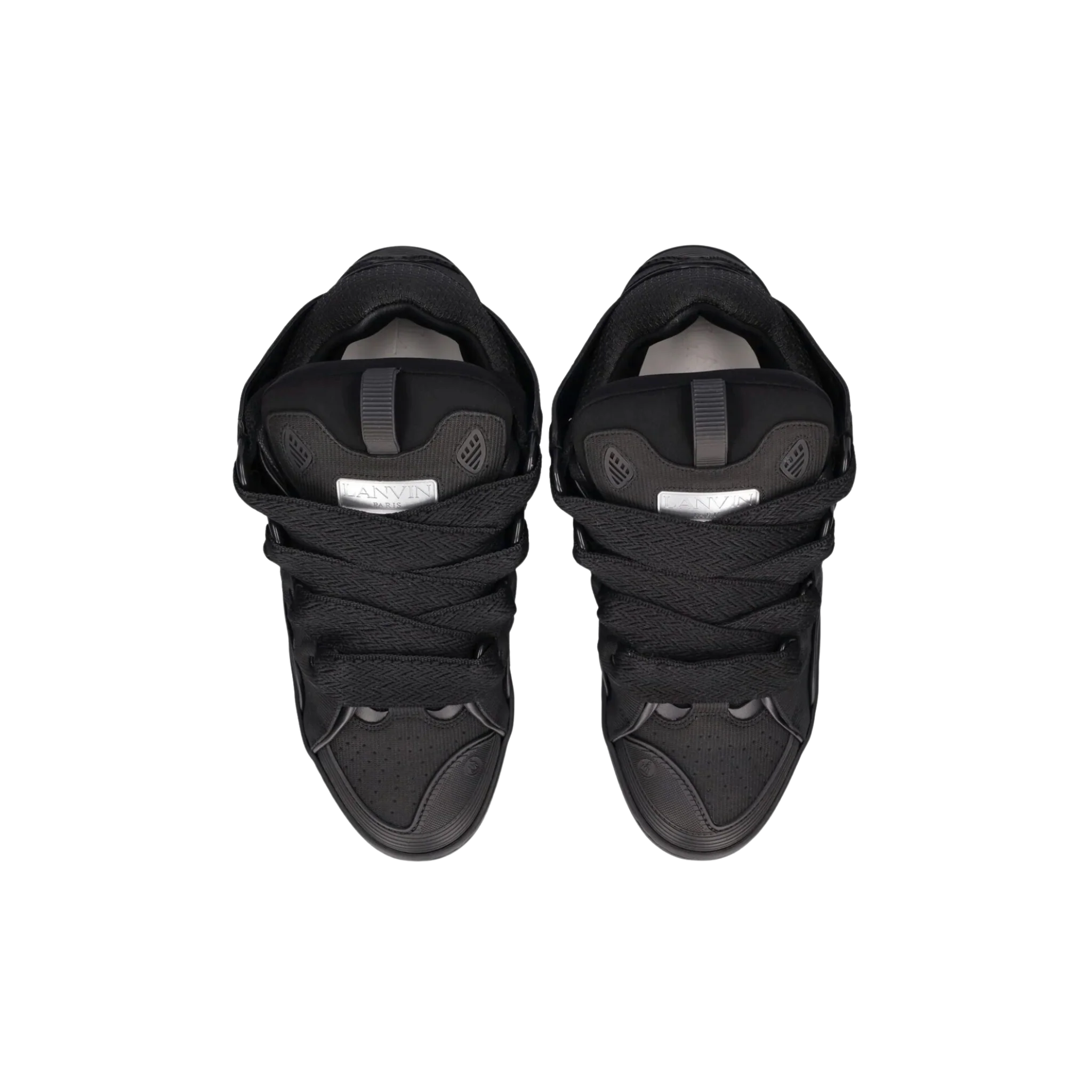 Lanvin Curb Textured Rubber Sneakers - Image 4