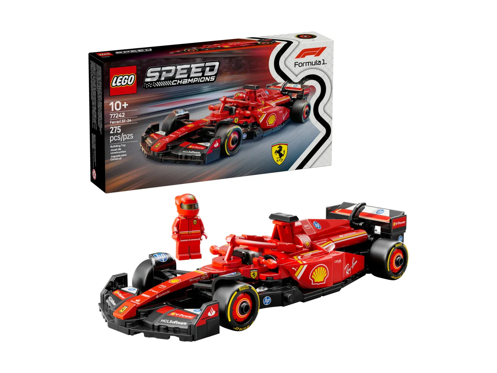 LEGO 77242 Speed Champions Bolid F1 Ferrari SF-24 - Image 2