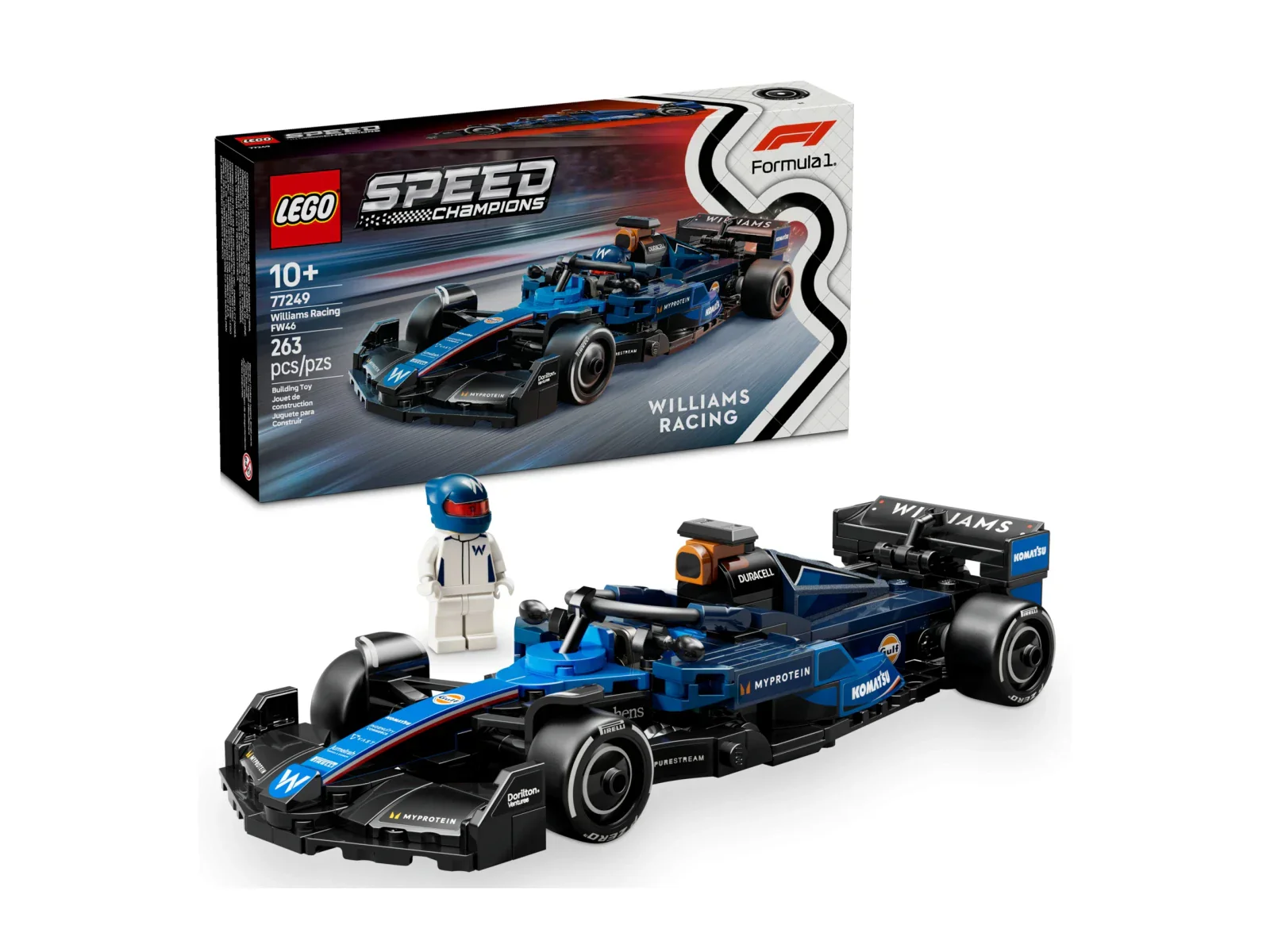 LEGO 77249 Speed Champions Bolid F1 Williams Racing FW46 - Image 2