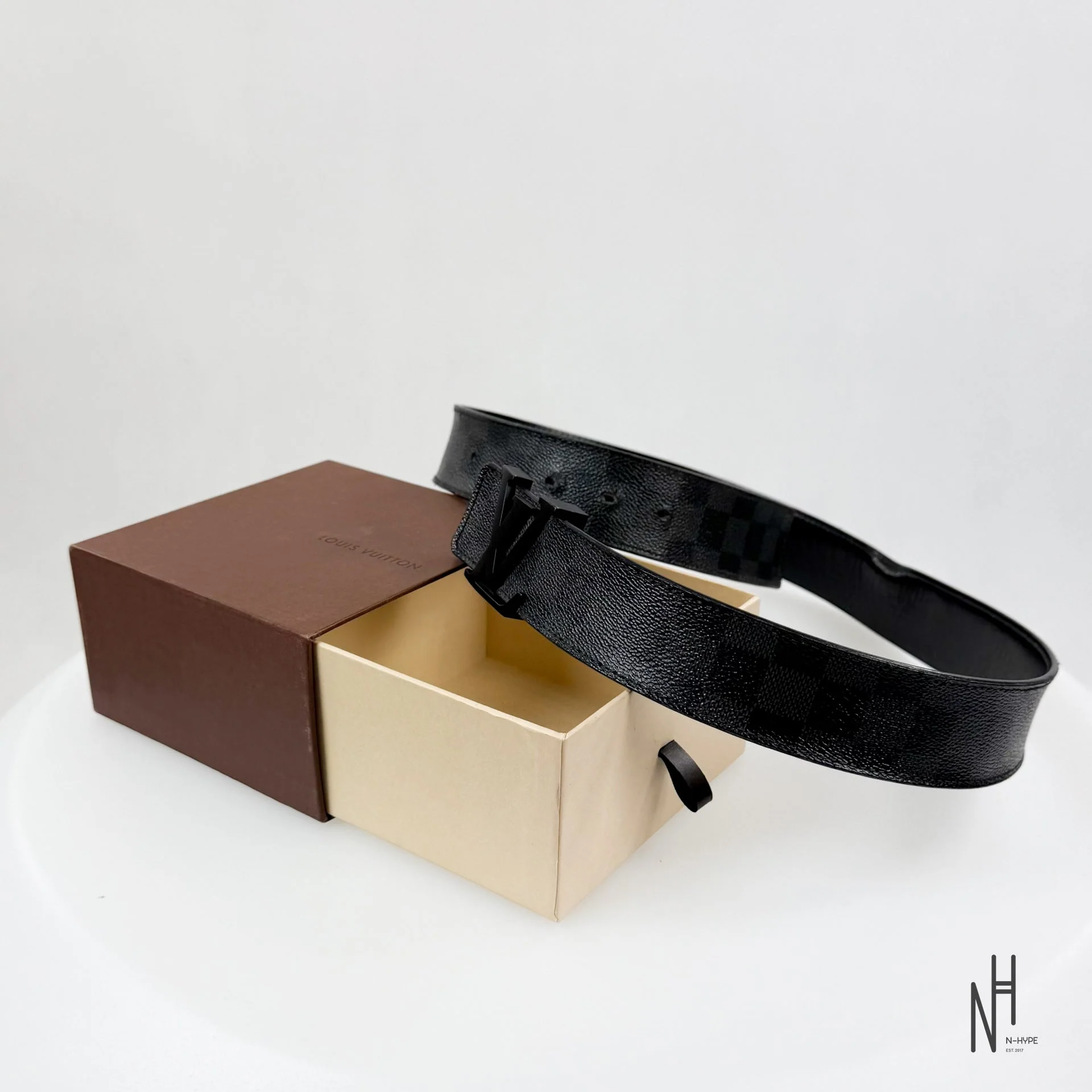 Louis Vuitton Damier Graphite Belt - Image 2