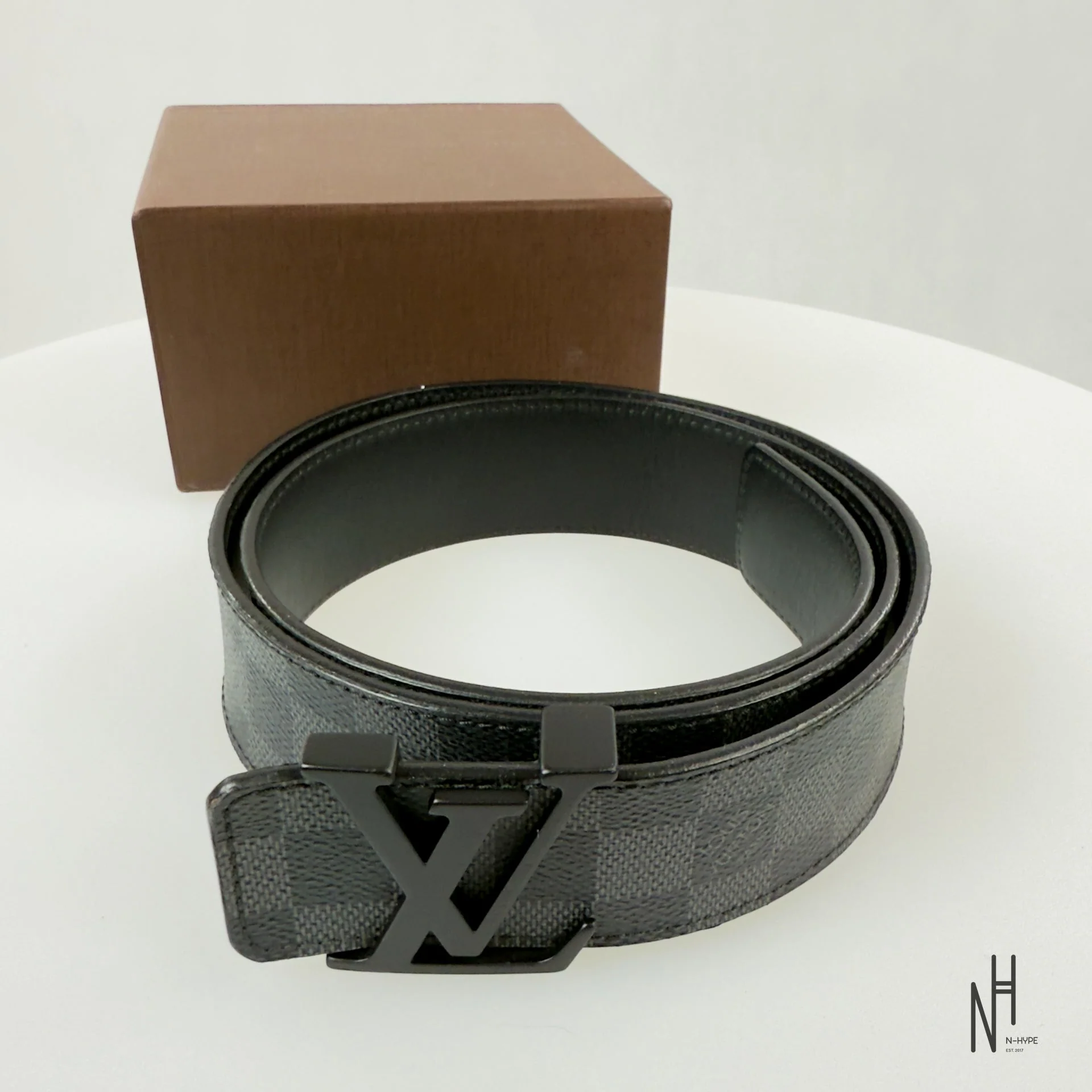 Louis Vuitton Damier Graphite Belt - Image 3