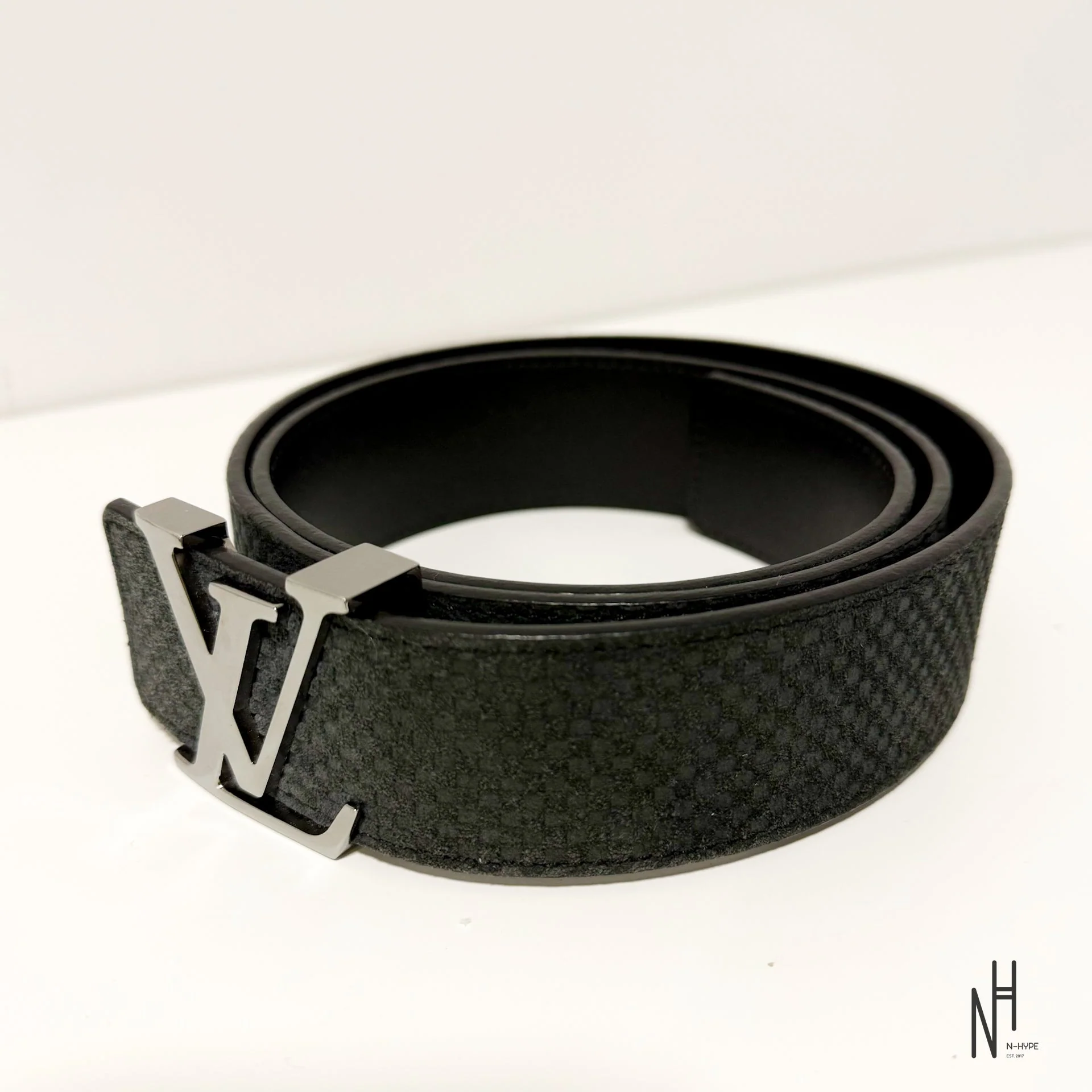 Louis Vuitton Initiales Suede Belt - Image 2