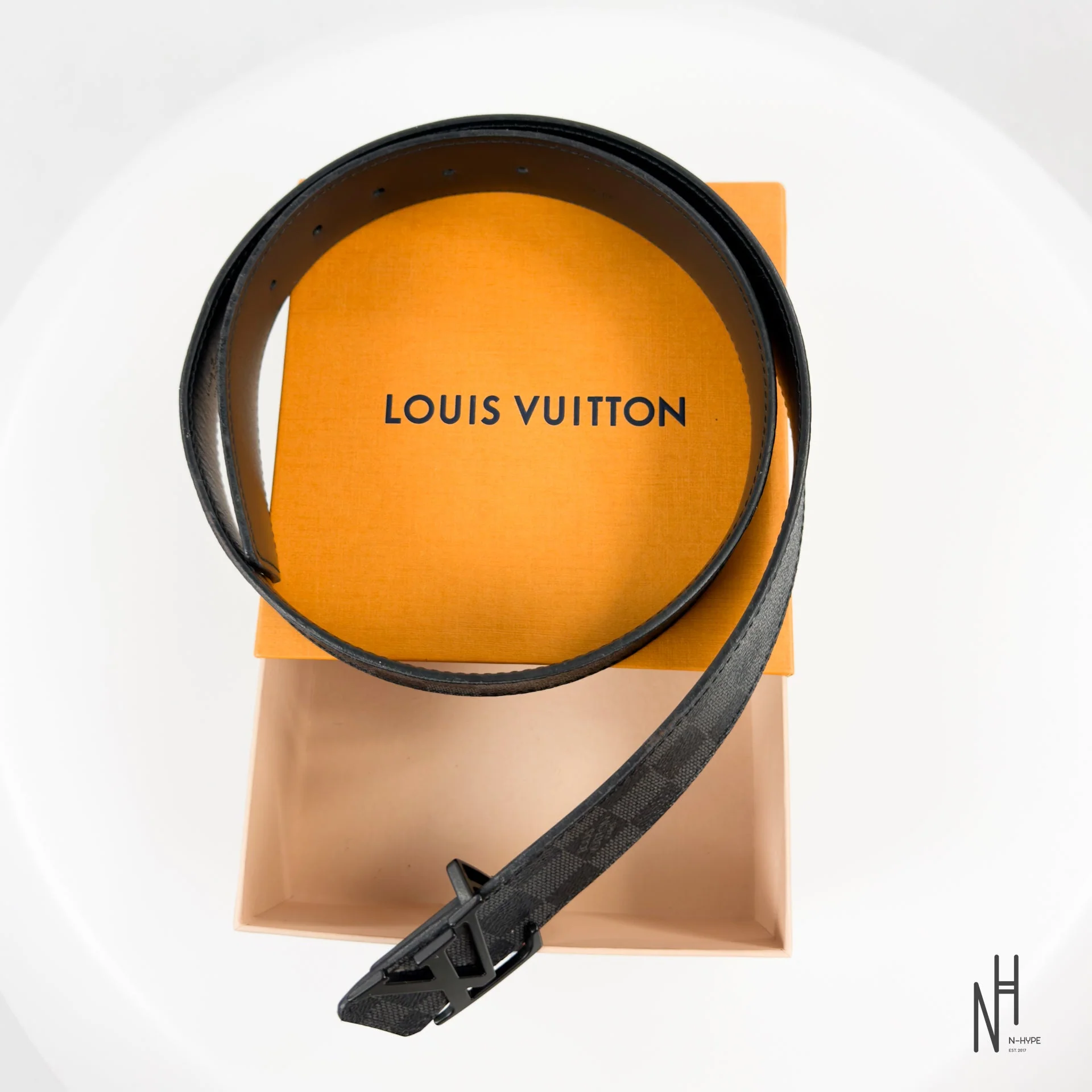 Louis Vuitton LV Damier Graphite Belt - Image 2