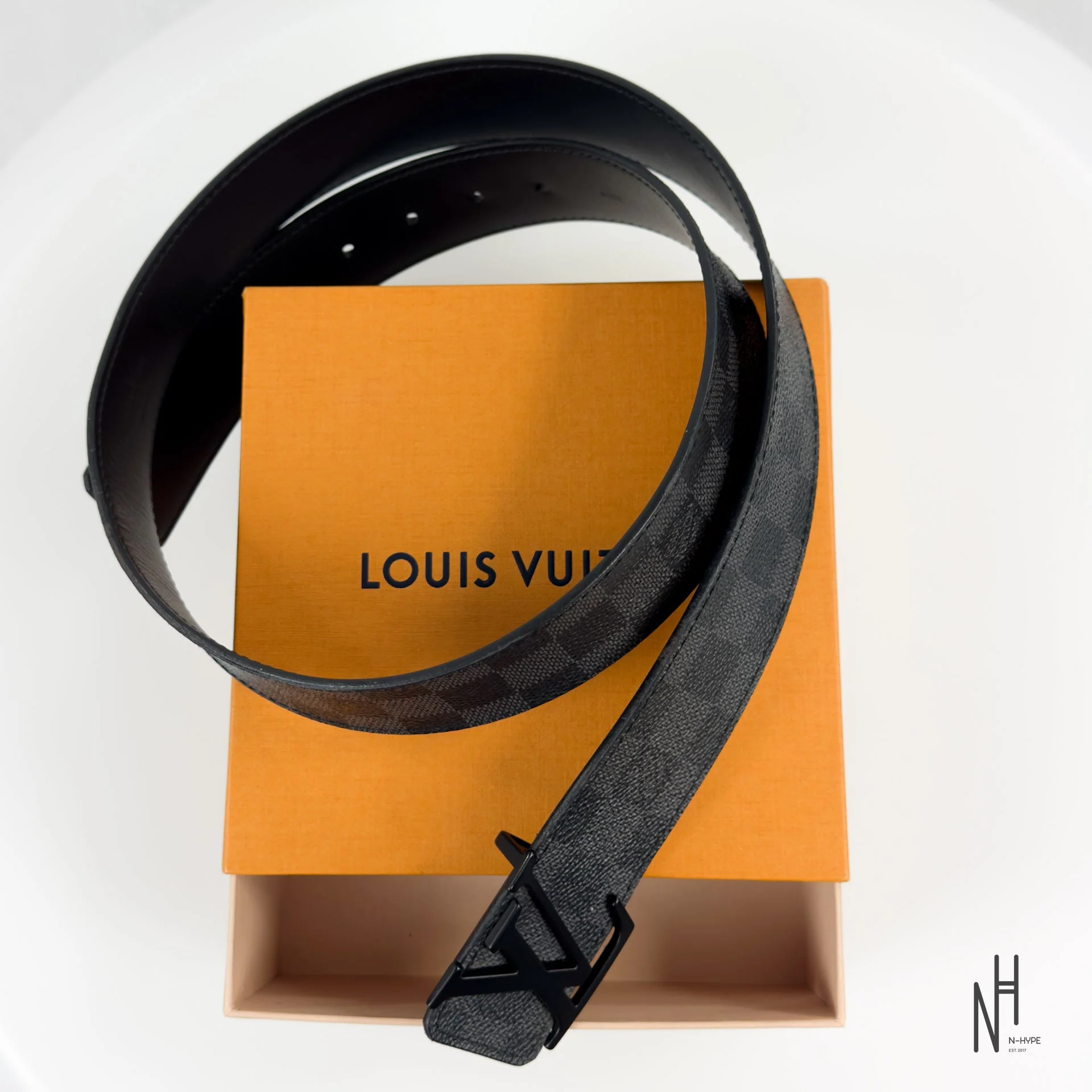 Louis Vuitton LV Damier Graphite Belt - Image 3