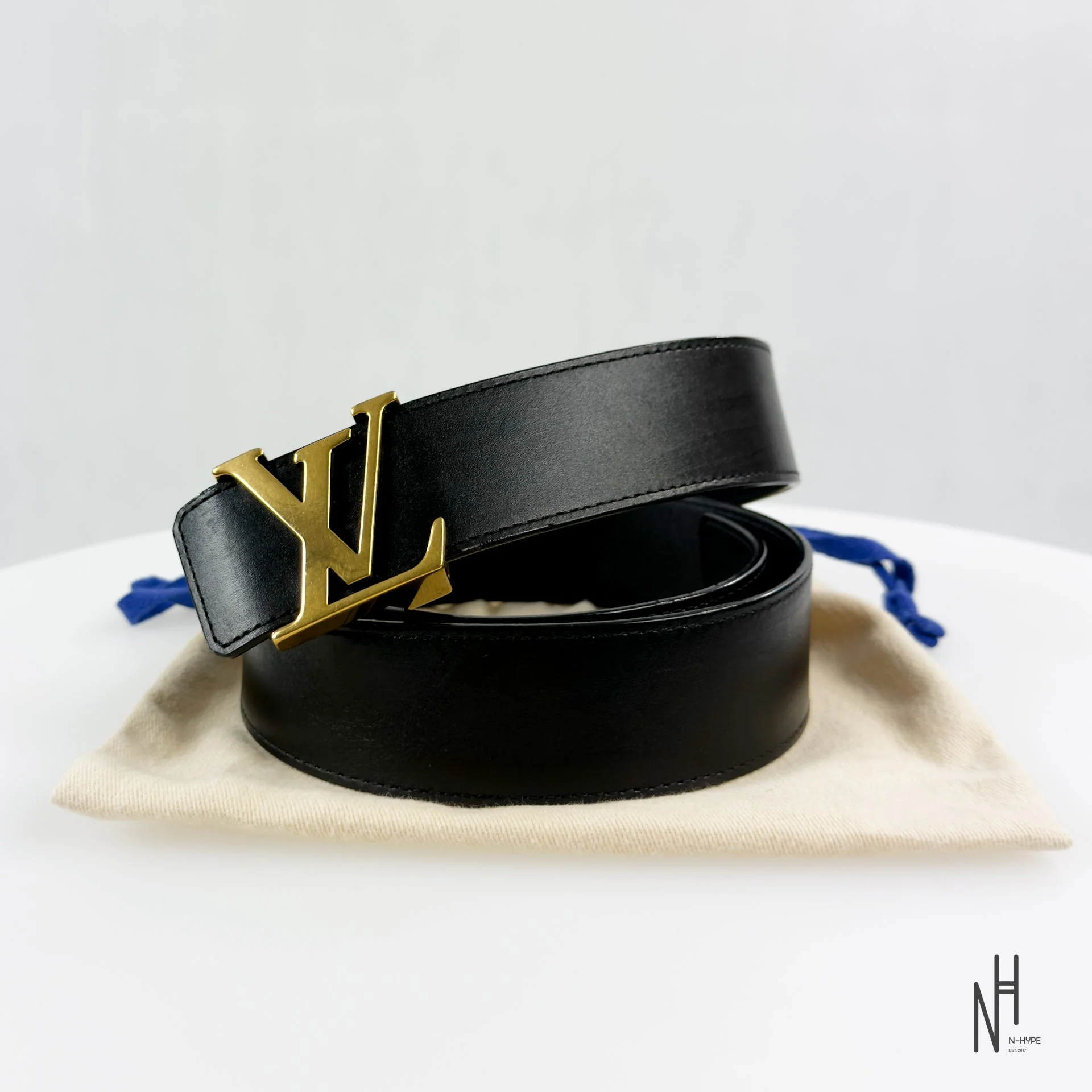Louis Vuitton LV Initiales Belt / Black - Image 2