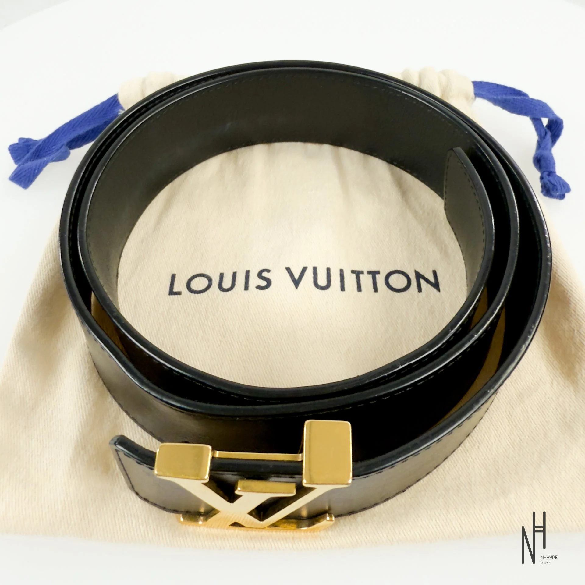 Louis Vuitton LV Initiales Belt / Black - Image 4