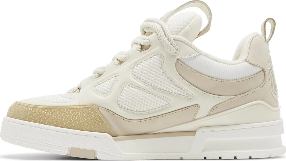 Louis Vuitton LV Skate Sneaker Beige White - Image 2