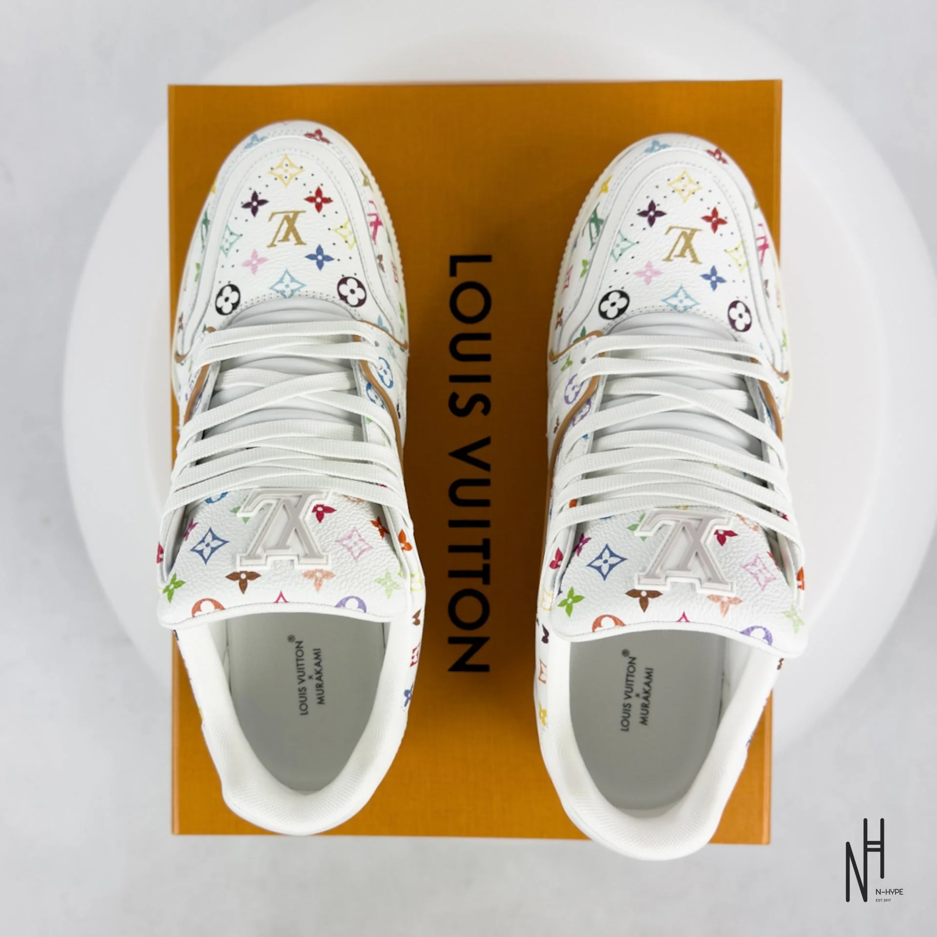 Louis Vuitton LV Trainer Takashi Murakami White - Image 8