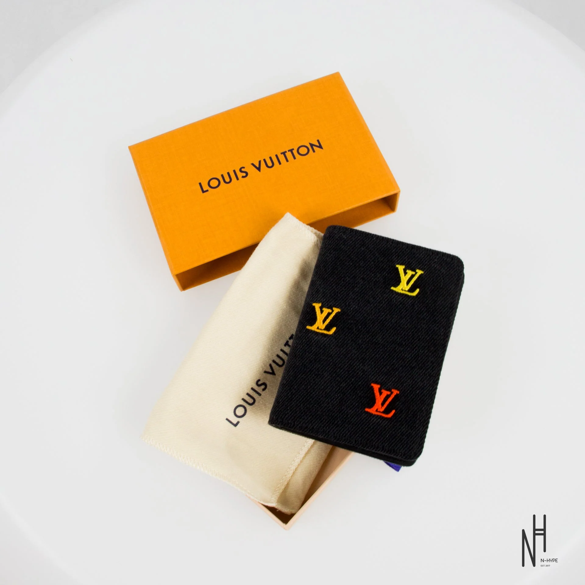 Louis Vuitton Pocket Organizer LV Blason Denim - Image 3