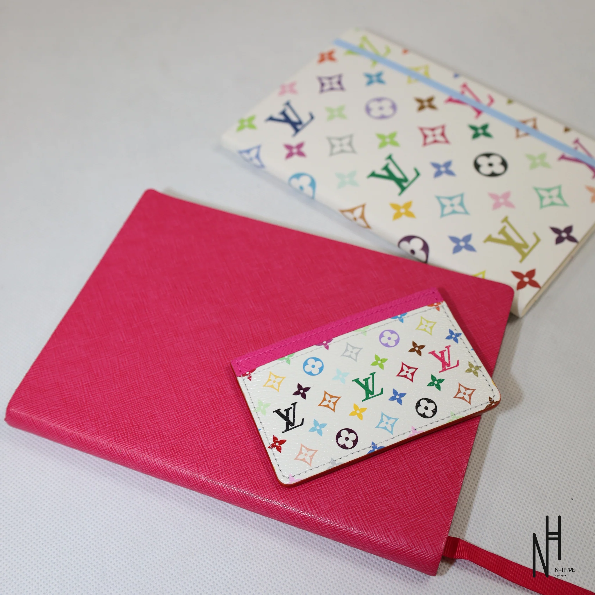 Louis Vuitton x Takashi Murakami Card Holder White Multicolored - Image 4