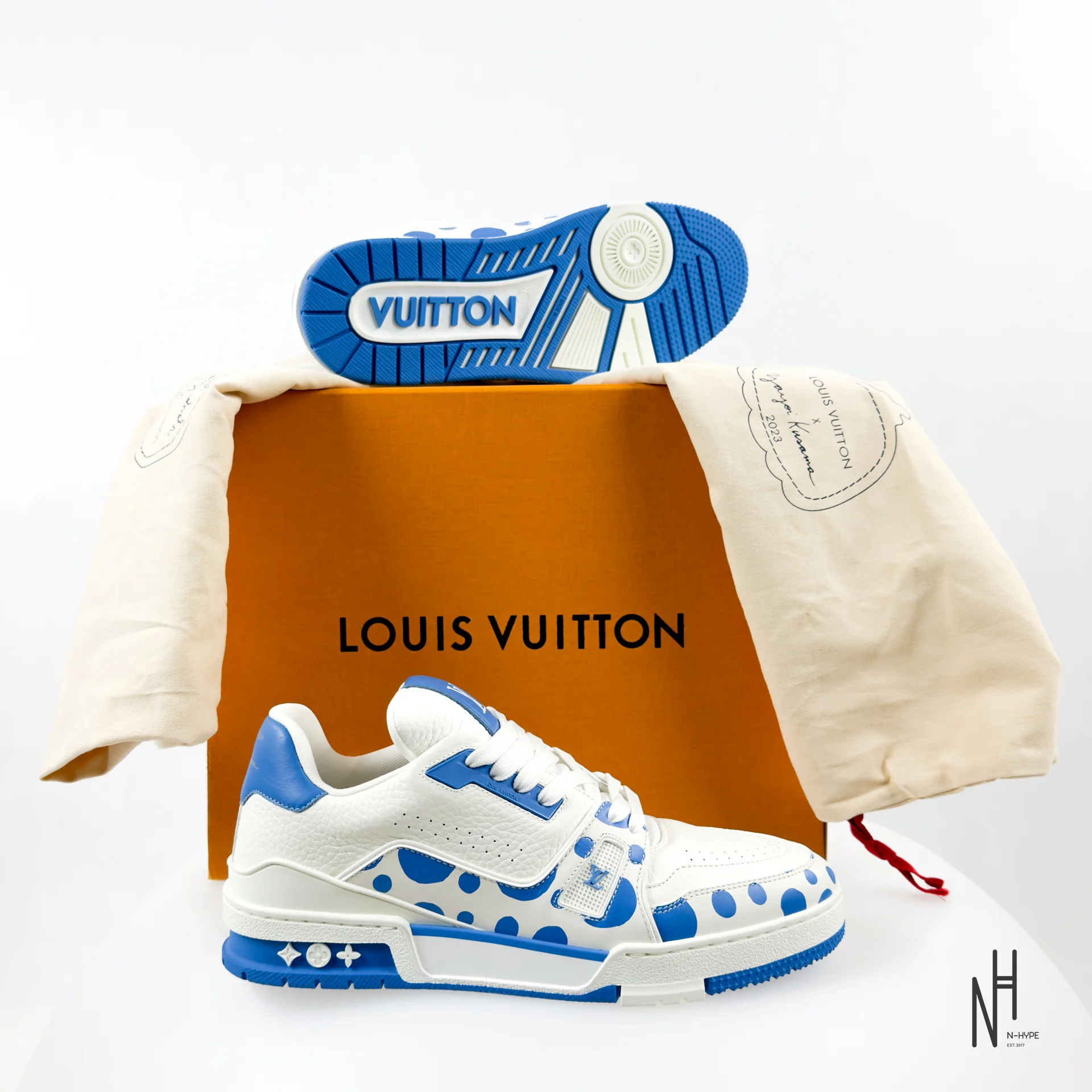 Louis Vuitton x Yayoi Kusama LV Trainer Sneaker - Image 3